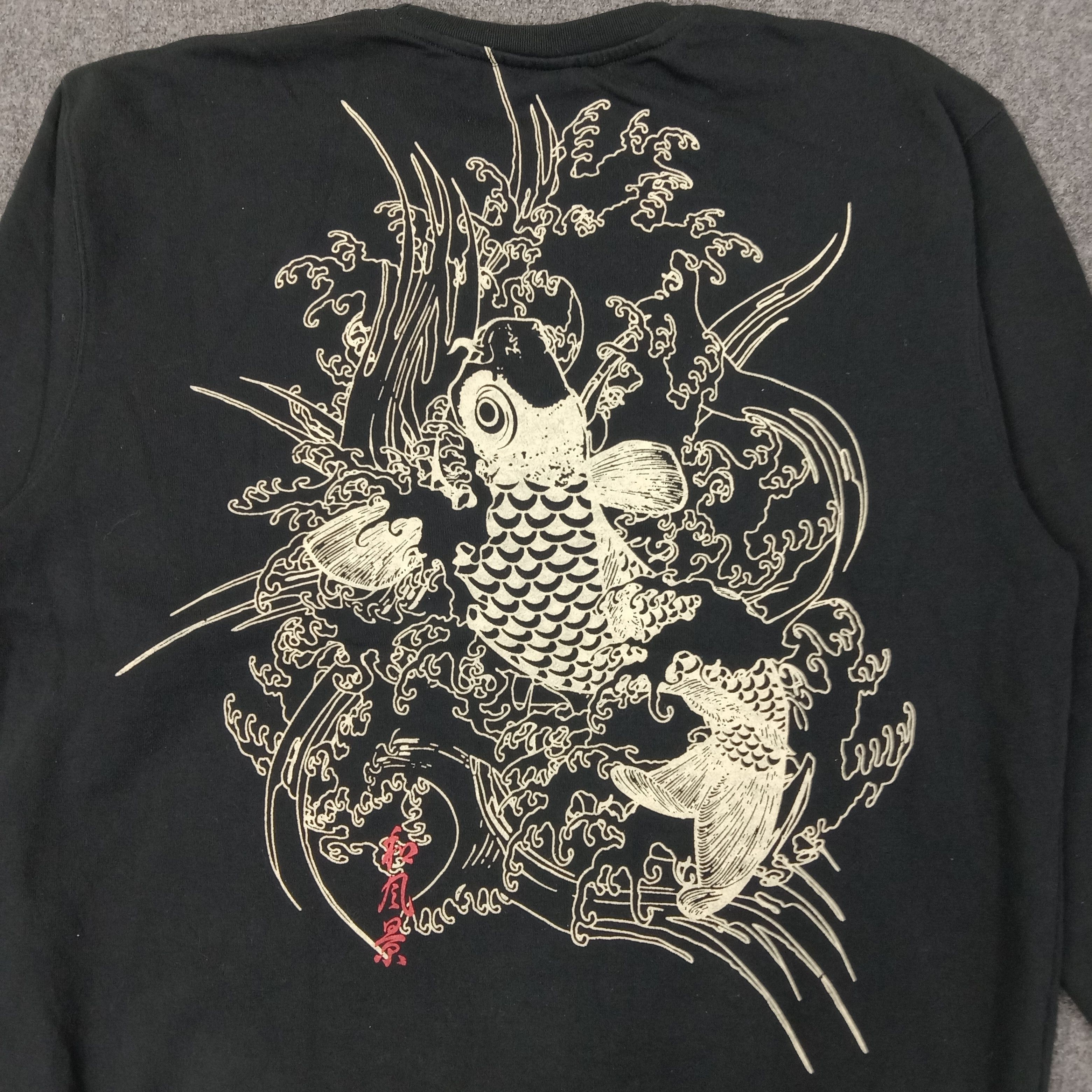 Bullet Noise Bullet Noise Sukajan Japanese Brand Sweatshirt C250N19 Size US S / EU 44-46 / 1 - 5 Thumbnail