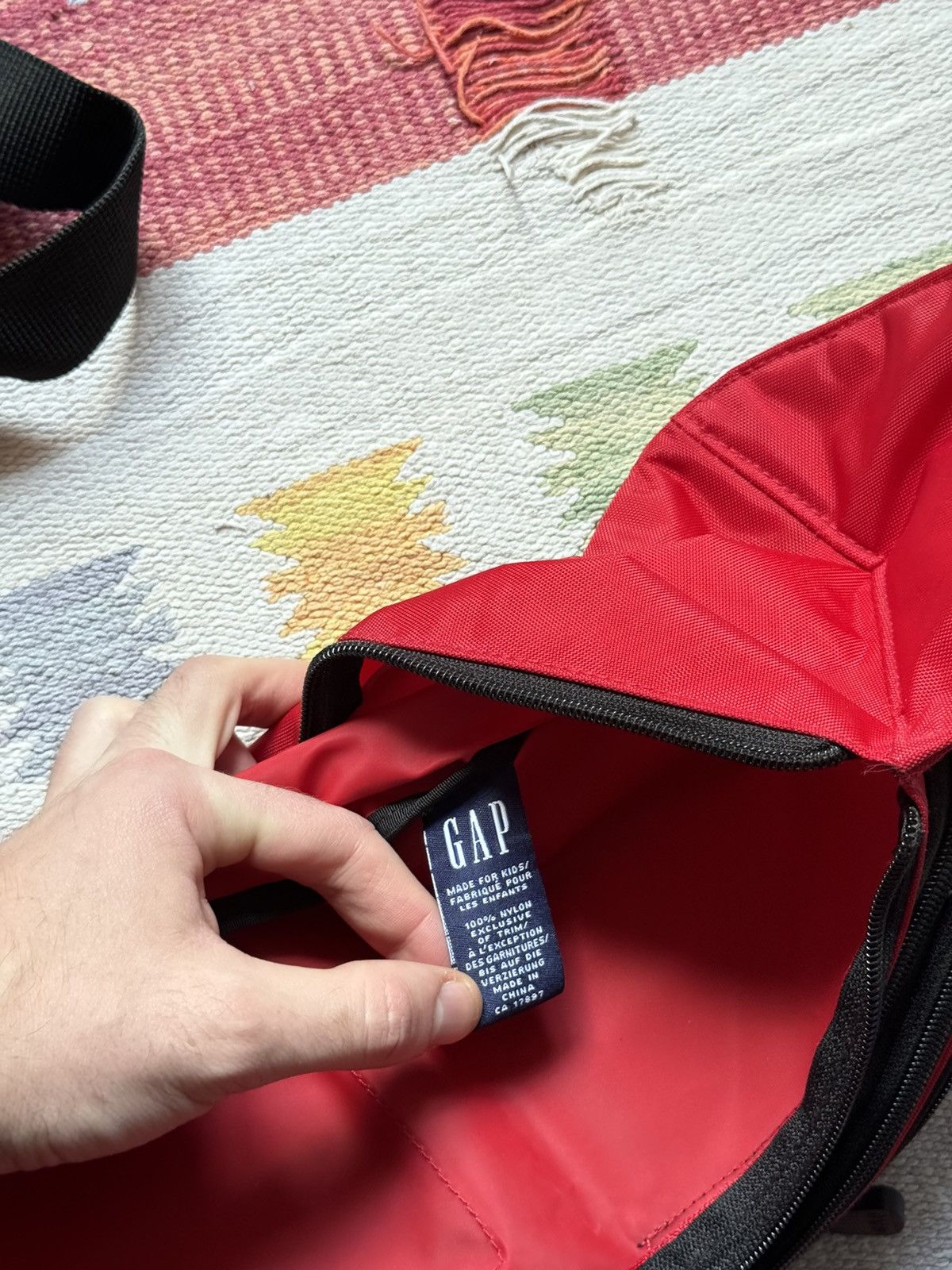 Gap Vintage GAP y2k Japanese Limited Edition Tactical Waist Bag Size ONE SIZE - 8 Thumbnail