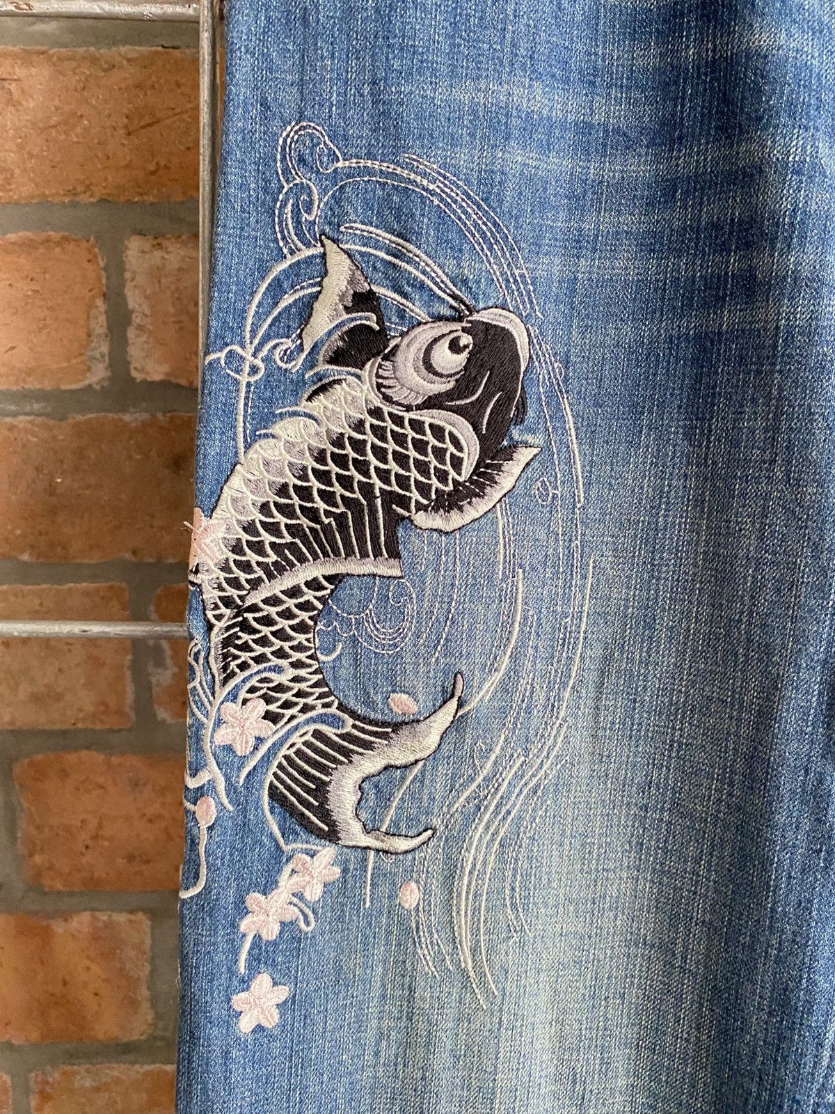 Japanese Brand Karakuri Tamashii Jeans Size US 35 - 4 Thumbnail