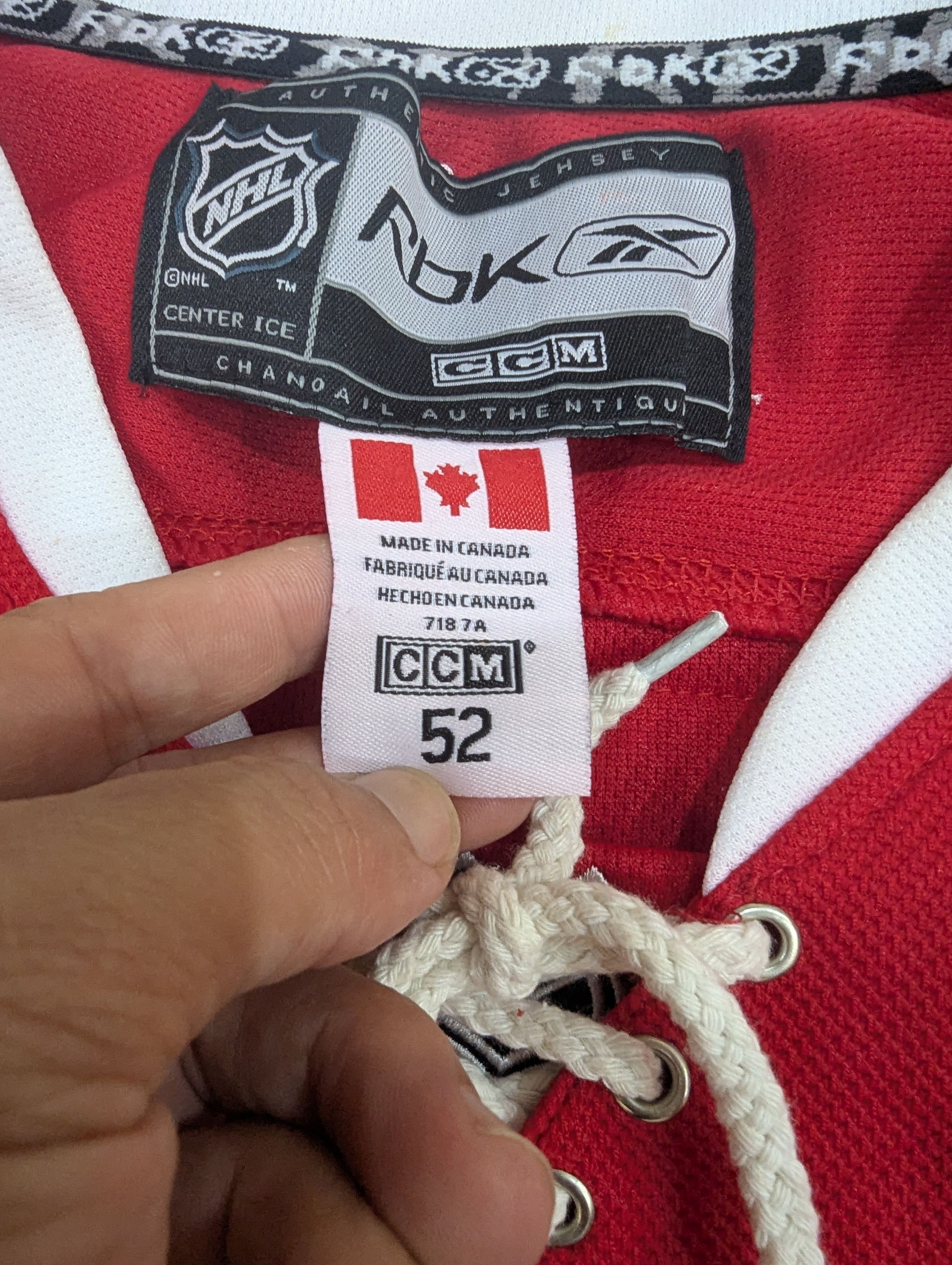 Reebok Andrei Markov Montreal Canadiens Size US L / EU 52-54 / 3 - 3 Thumbnail