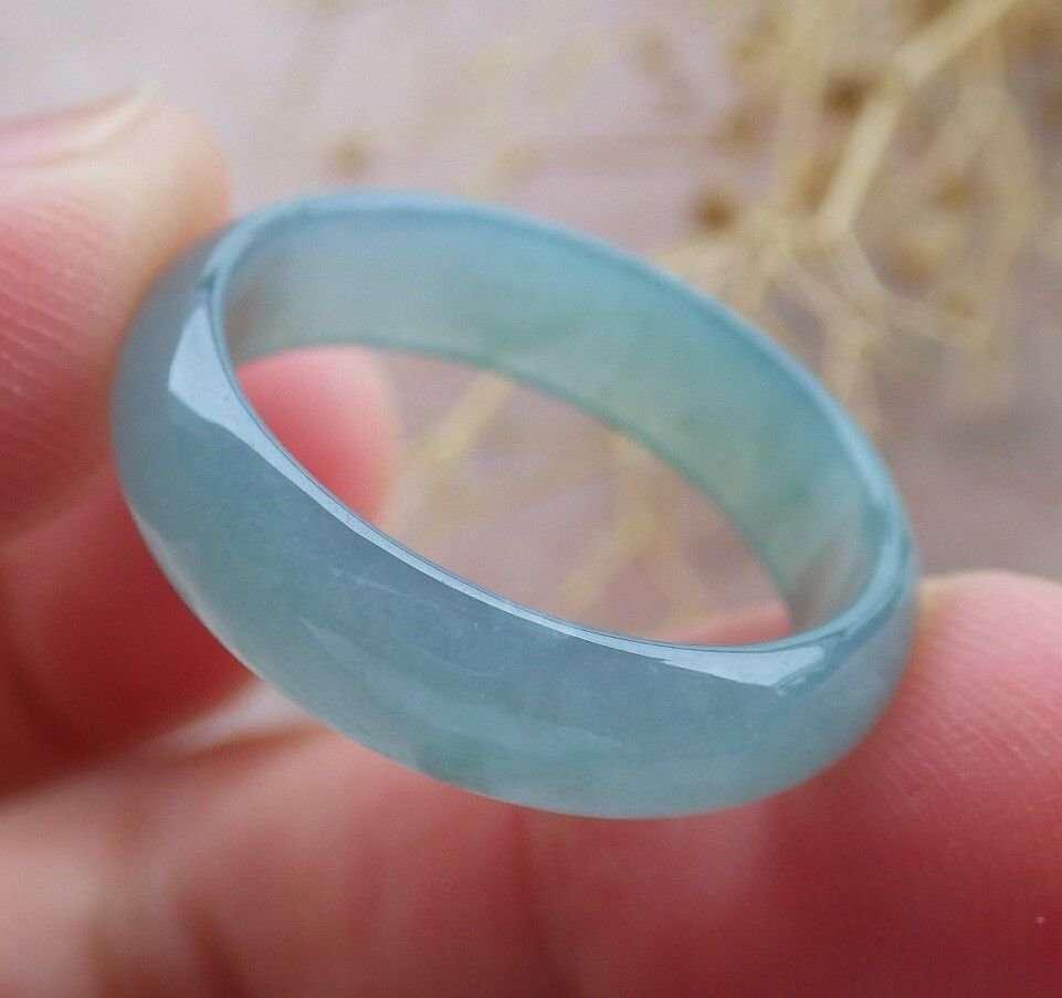 Other 108596 VS Certified ICY Jadeite Jade RING Circle NO 8 Size ONE SIZE - 4 Thumbnail