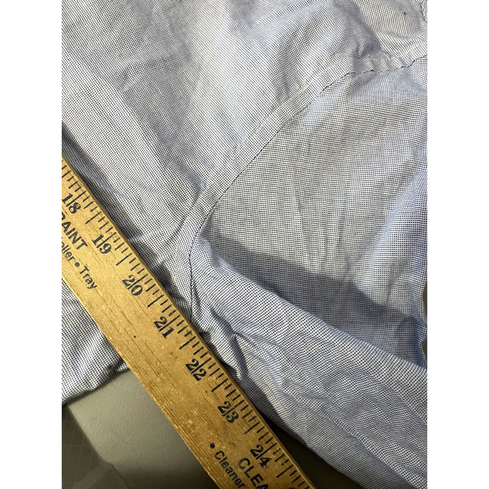 Banana Republic Banana Republic Button Up Shirt Mens Large Blue Slim Fit Wrinkle Resistant Shirt Button Up Men L Blue Slim Size US L / EU 52-54 / 3 - 5 Thumbnail