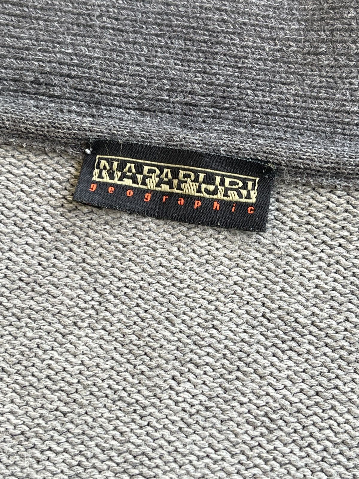 Napapijri Napapijri Men Cardigan Knit (Sunfaded Grey) Size US L / EU 52-54 / 3 - 15 Thumbnail