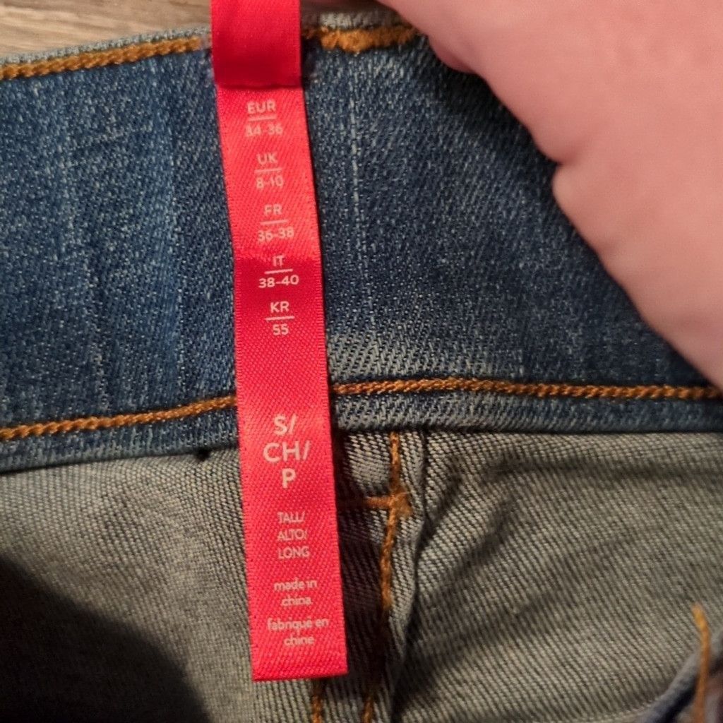 Spanx Spanx Vintage Indigo Straight Leg Pull On Jeans Size S Tall Size 27" / US 4 / IT 40 - 6 Thumbnail