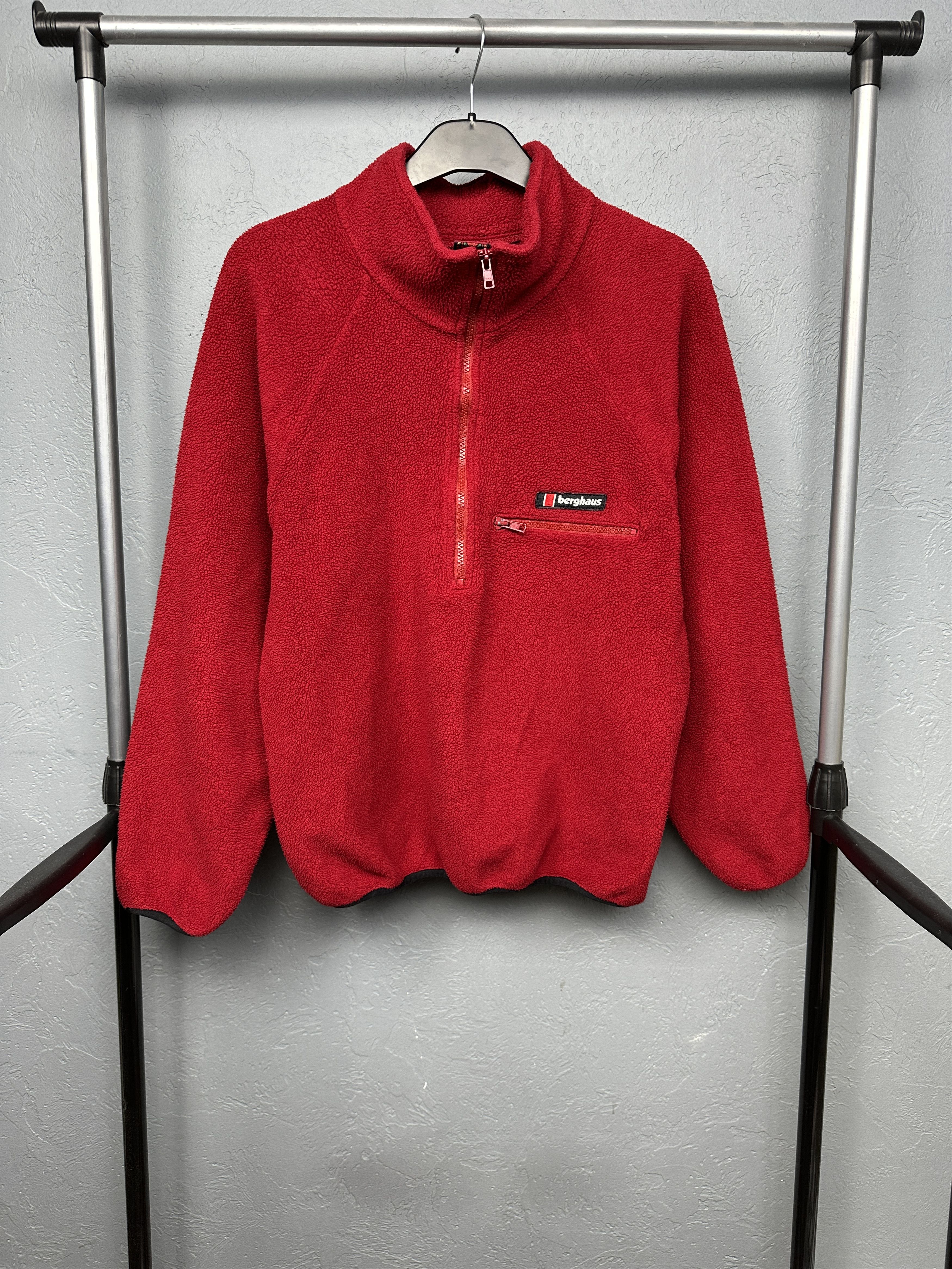 Berghaus Berghaus 90s Vintage Mens 1\4 Zip Fleece Jacket Size US M / EU 48-50 / 2 - 1 Thumbnail