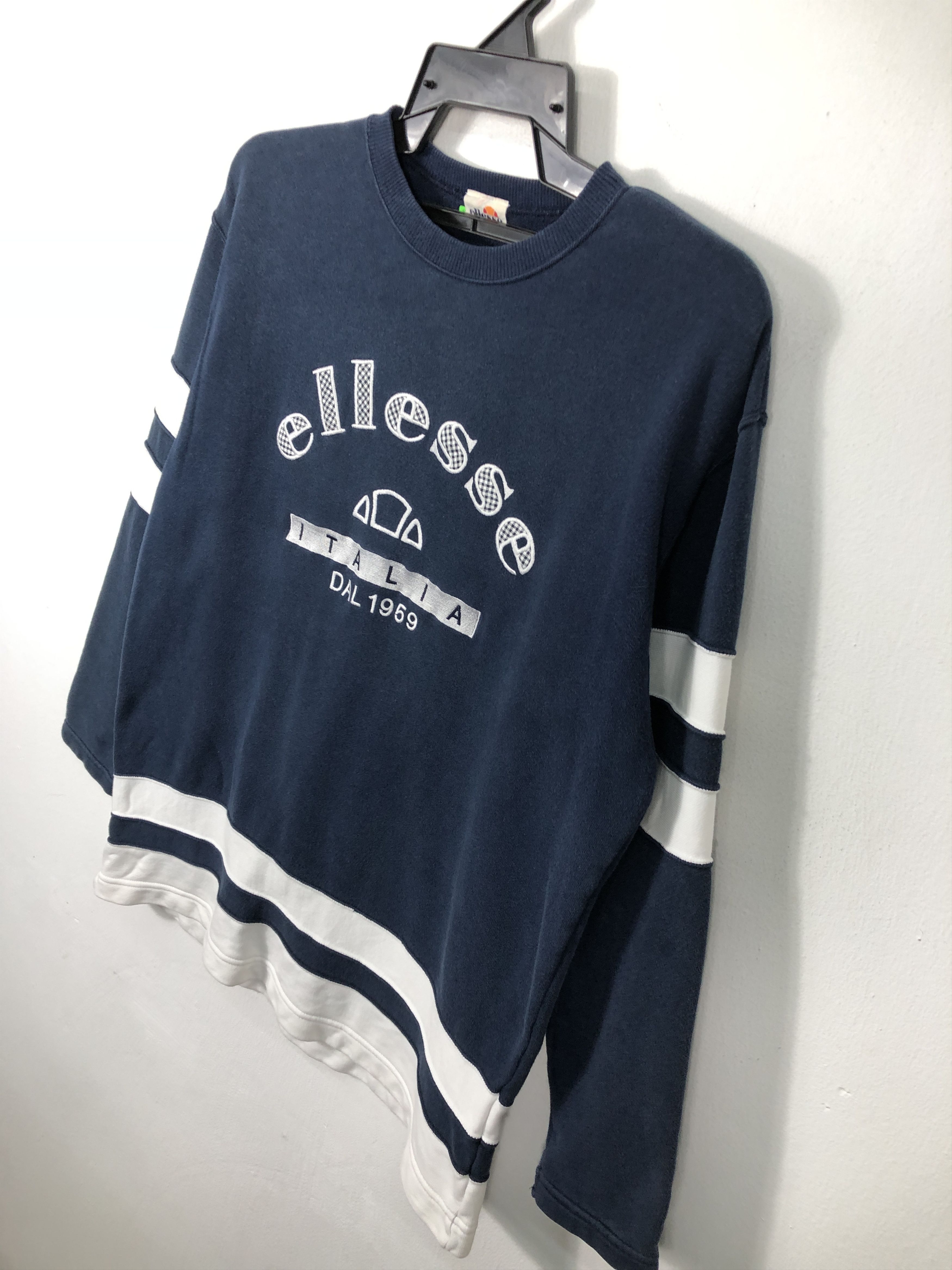 Ellesse × Vintage Vintage Ellesse Pullover Sweatshirt Size L / US 10 / IT 46 - 2 Thumbnail