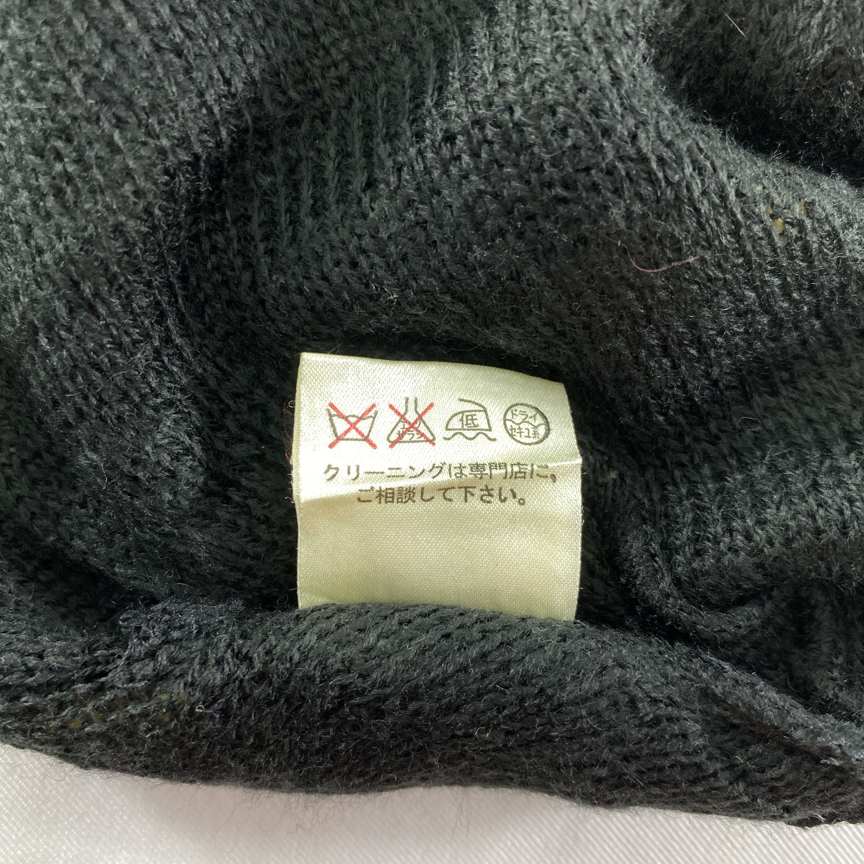 Japanese Brand AWAW by Junko Shimada Stripes Snow Cap Hat Beanie -BN642 Size ONE SIZE - 6 Thumbnail
