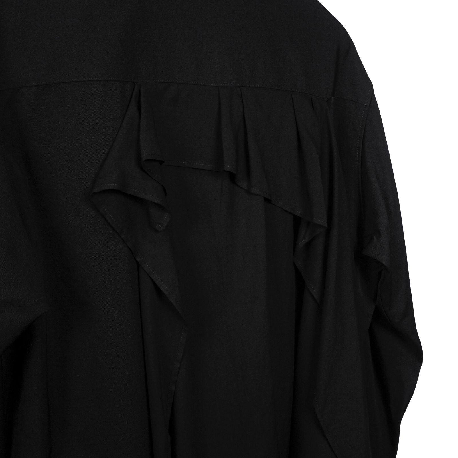 Yohji Yamamoto Yohji Yamamoto Pour Homme Gabardine Drape Cloth Layer Shirt Size US M / EU 48-50 / 2 - 8 Thumbnail