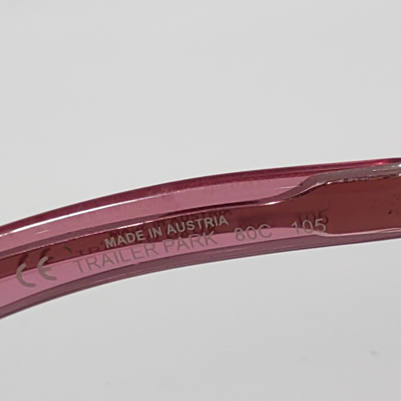 Dior Dior Sunglasses Trailer Parc 2001 Pink Ski Mask Bike Vintage Size ONE SIZE - 7 Thumbnail