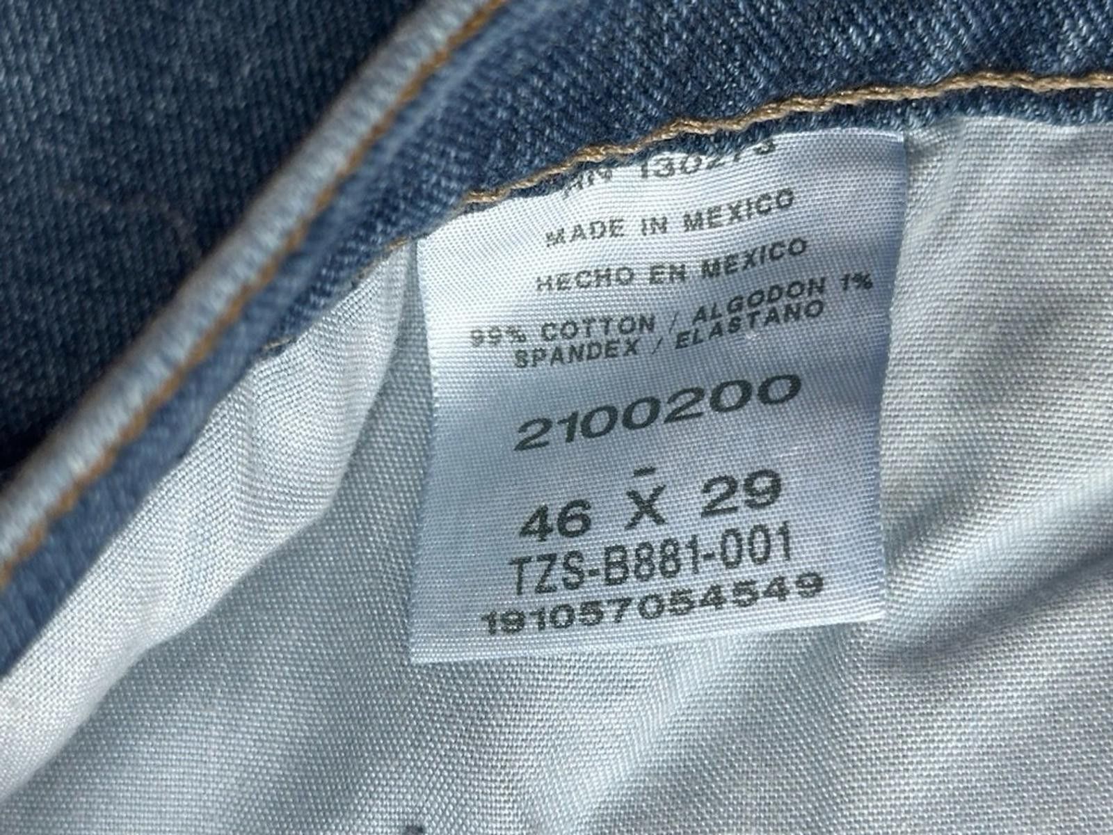Lee Lee Regular Fit 5-Pocket Denim Jeans Blue Men 46/29 Size US 44 / EU 60 - 4 Thumbnail