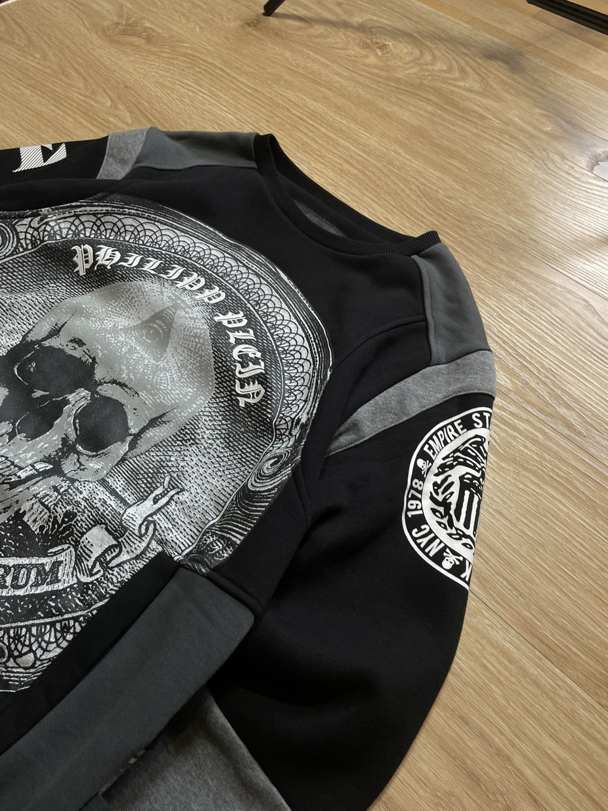 Philipp Plein Philip Plein Skull Sweatshirt monogram logo Size US XL / EU 56 / 4 - 2 Thumbnail