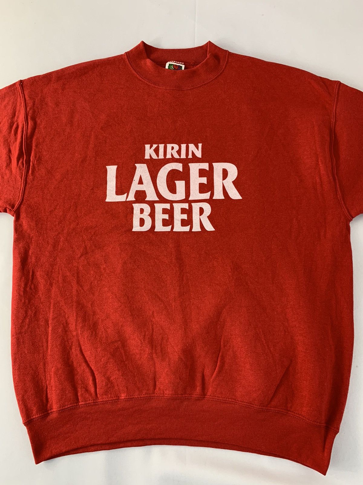 Vintage 80s 90s Kirin Lager Beer Fruit Of The Loom USA Big Logo Size US L / EU 52-54 / 3 - 3 Thumbnail