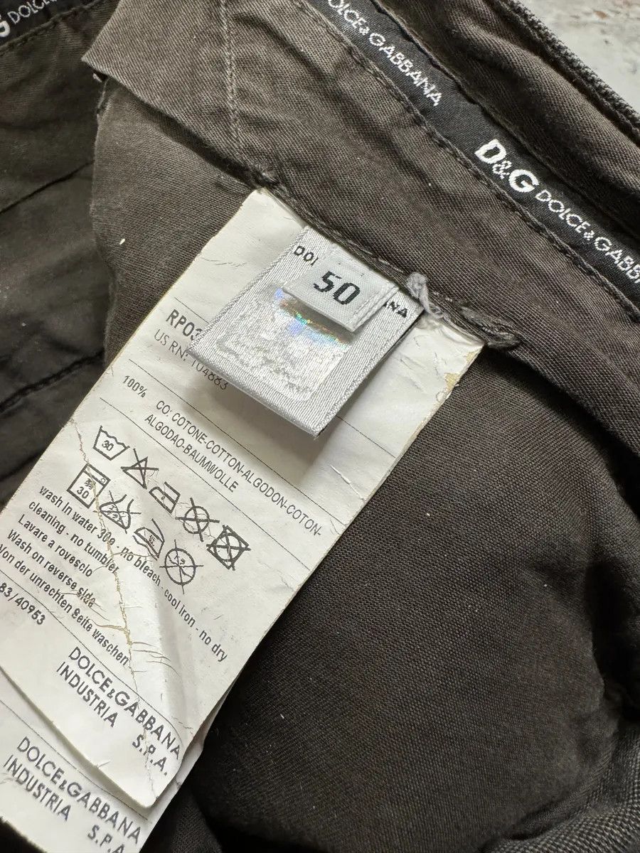 Dolce & Gabbana SS2008 Dolce & Gabbana Olive Grey Multi Pockets Pants Size US 34 / EU 50 - 10 Thumbnail