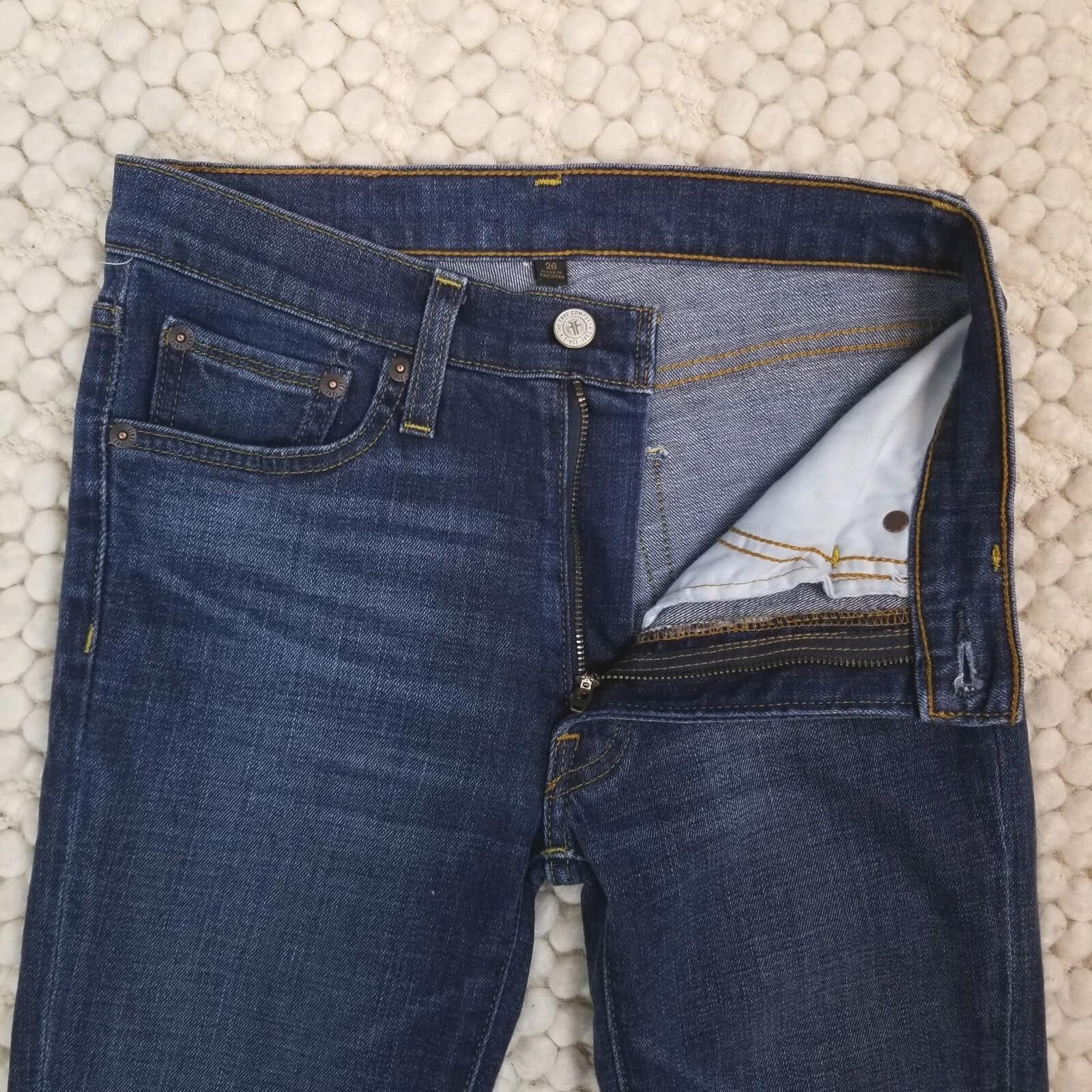 Frye Frye "Addie" Skinny Medium Blue Jeans Sz 26 Size 26" / US 2 / IT 38 - 5 Thumbnail