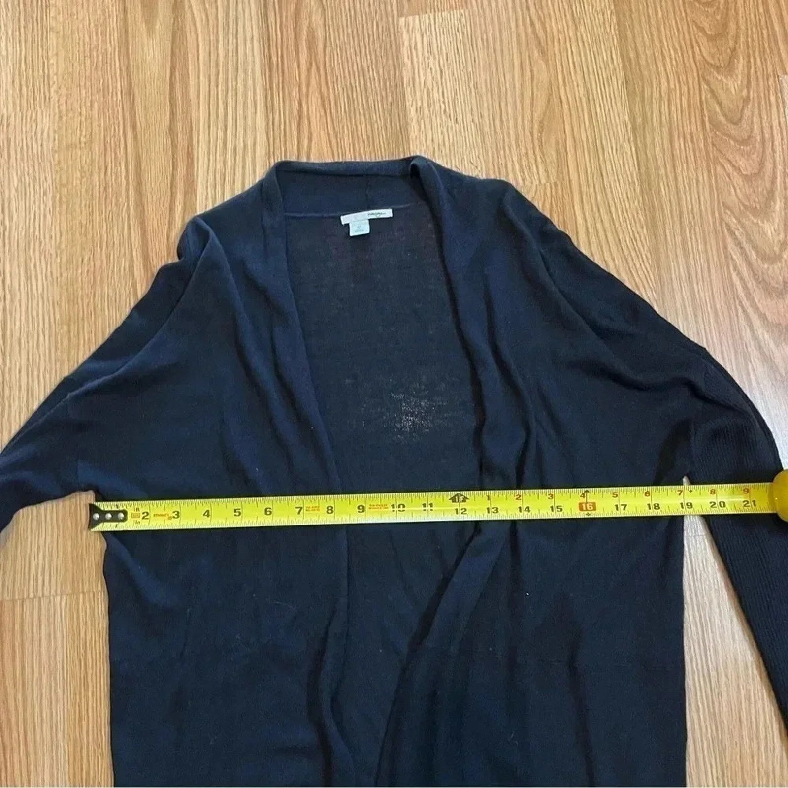 Other Halogen Lightweight Cardigan Long Sleeve Solid Black Size XS Size XS / US 0-2 / IT 36-38 - 6 Thumbnail