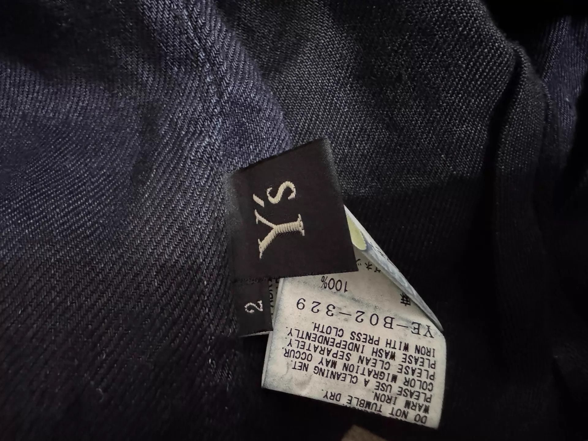Y's Y's by Yohji Yamamoto Vintage Linen Ombre Blue Tank Top 2 Size XS / US 0-2 / IT 36-38 - 5 Thumbnail