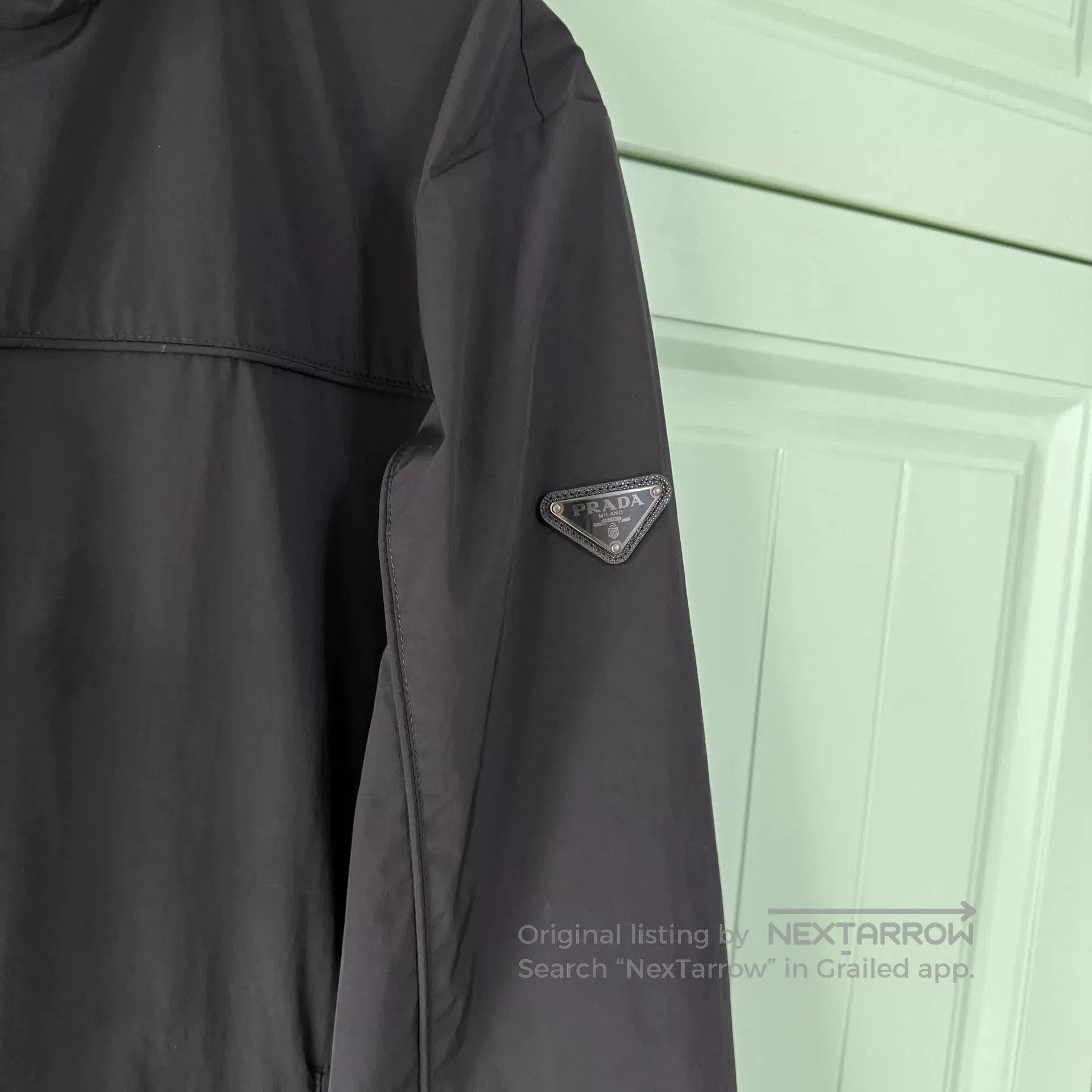 Prada Prada Black Hooded Jacket. Size US L / EU 52-54 / 3 - 7 Thumbnail