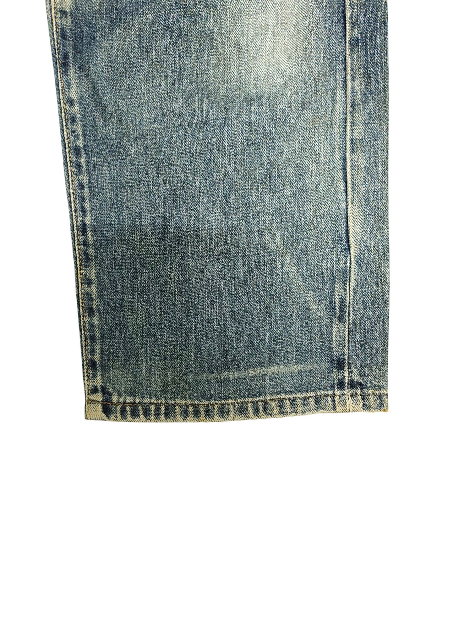 Comme des Garcons × Undercover Edwin Something Selvedge Clawmark Distress Denim Jeans Size US 30 / EU 46 - 5 Thumbnail