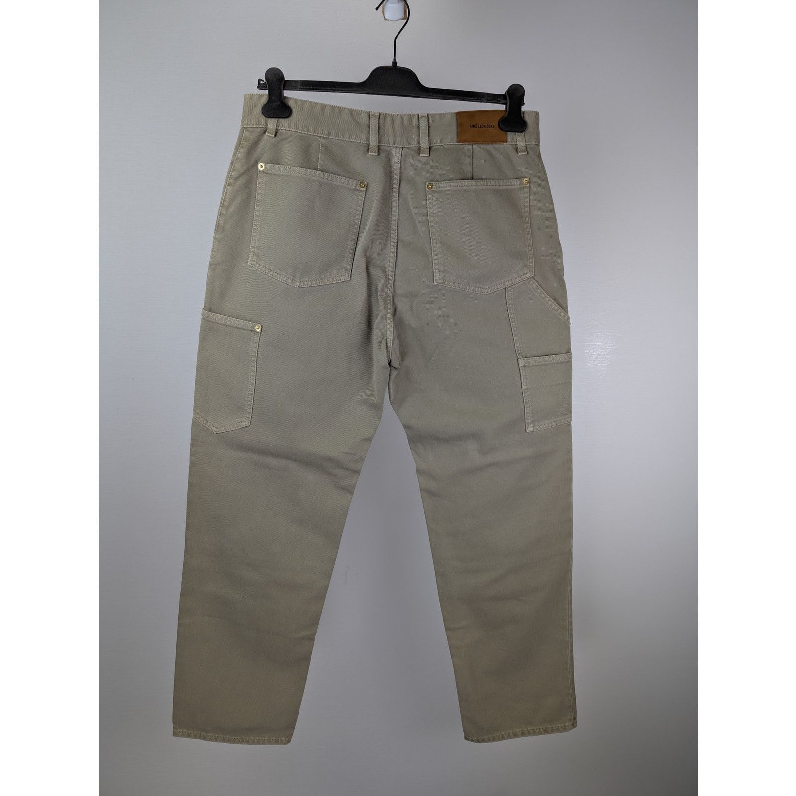 Aime Leon Dore o1rshd1 Garment Dyed Carpenter Pant in Laurel Oak Size US 36 / EU 52 - 10 Thumbnail