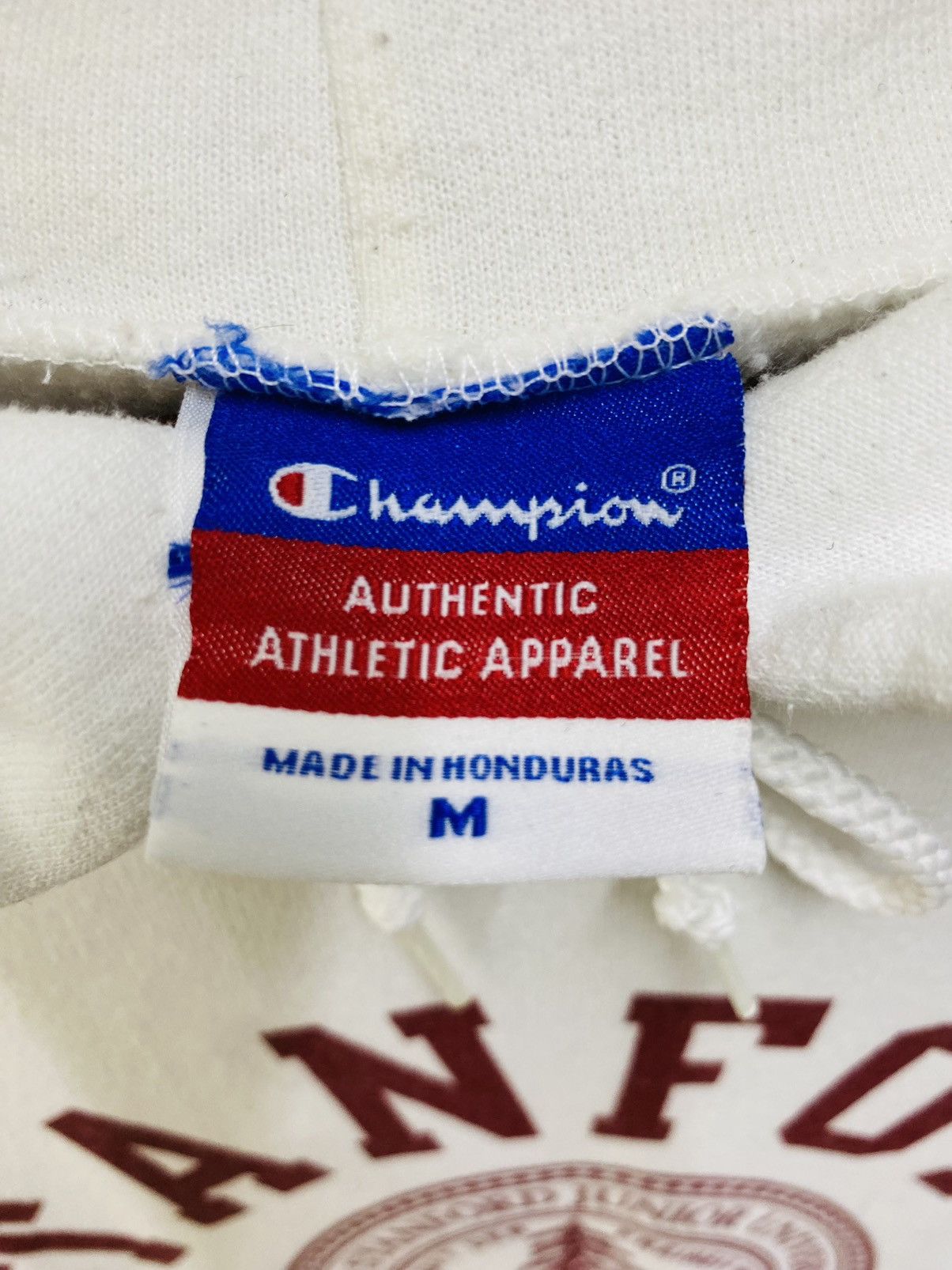Champion Vintage Champion Stanford University Hoodie Spellout Size M Size US M / EU 48-50 / 2 - 9 Thumbnail
