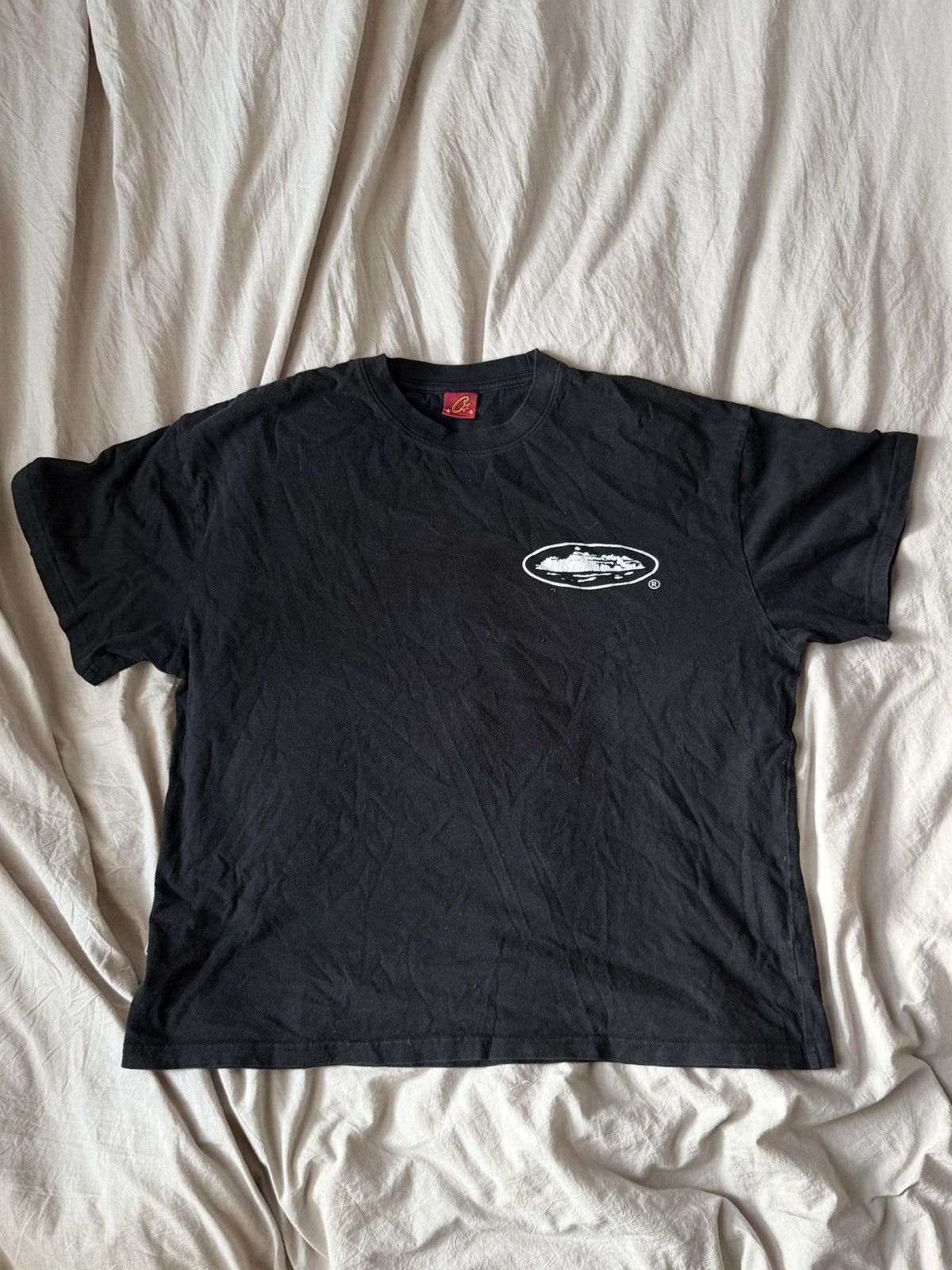 Corteiz Corteiz Black/White Logo T-shirt Size US L / EU 52-54 / 3 - 1 Thumbnail