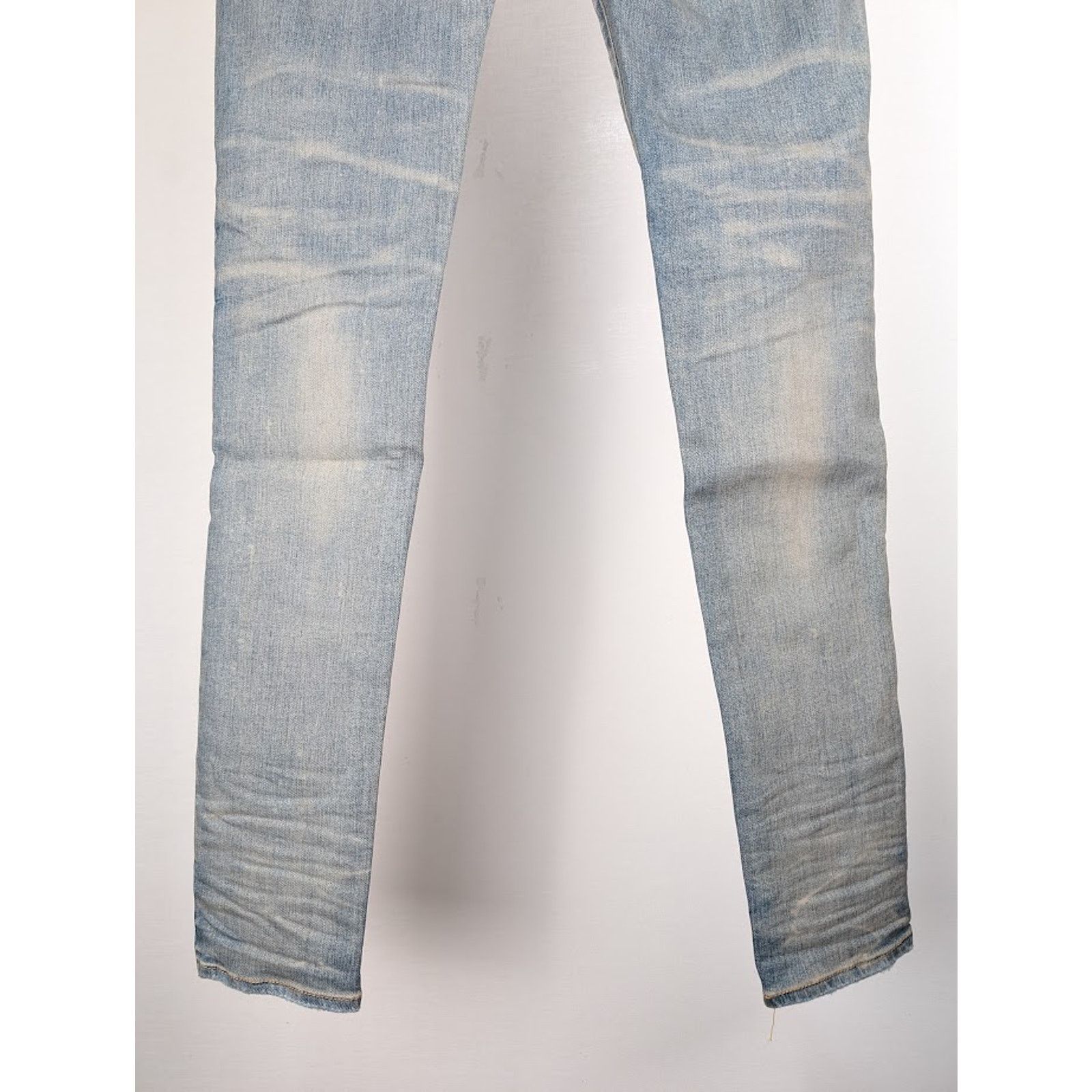 Amiri o1rshd1 Q:2 / Core Applique Jeans in Clay Indigo Size US 38 / EU 54 - 14 Thumbnail