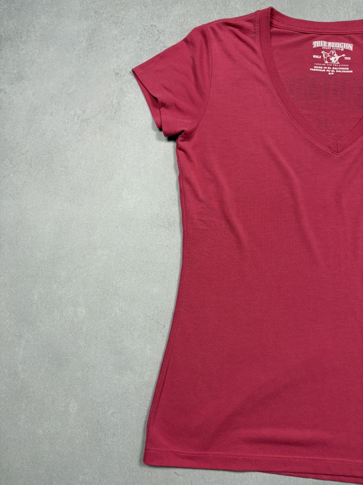 True Religion Vintage 2000s True Religion Y2K Rhinestone Big Logo Tee S Size S / US 4 / IT 40 - 12 Thumbnail