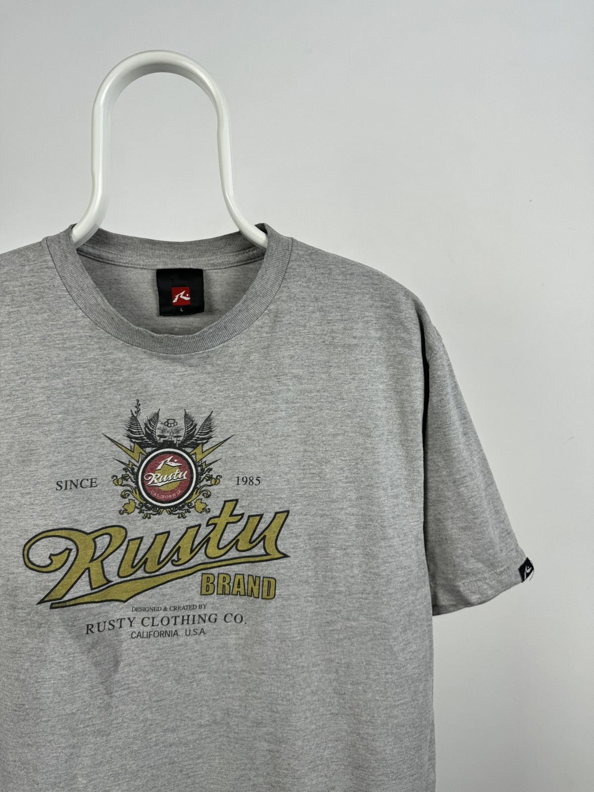 Rusty Vintage Rusty Clothing Co. Big Logo Tee Size US L / EU 52-54 / 3 - 1 Thumbnail