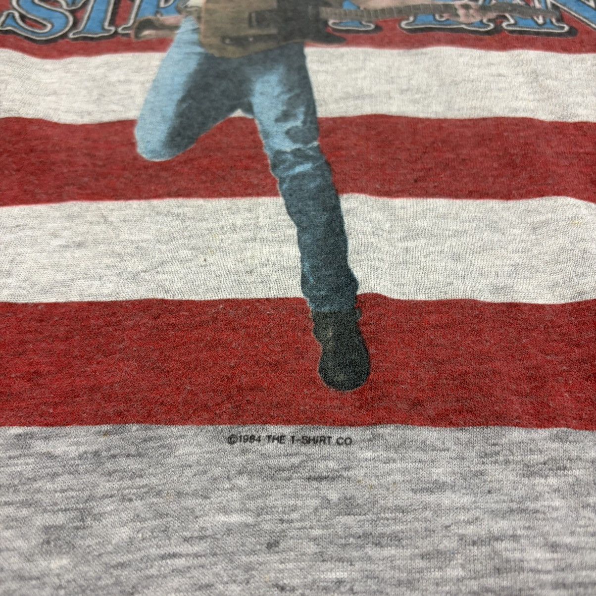 Band Tees Vintage 80s Bruce Springsteen Born in USA Raglan Band Tee Size US L / EU 52-54 / 3 - 4 Thumbnail