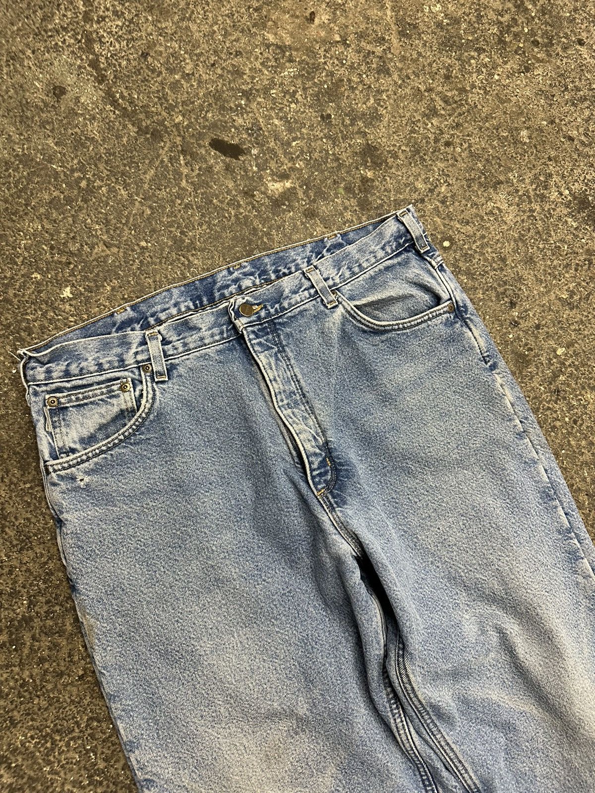 Carhartt × Vintage Carhartt Sherpa lined jeans Size US 38 / EU 54 - 9 Thumbnail