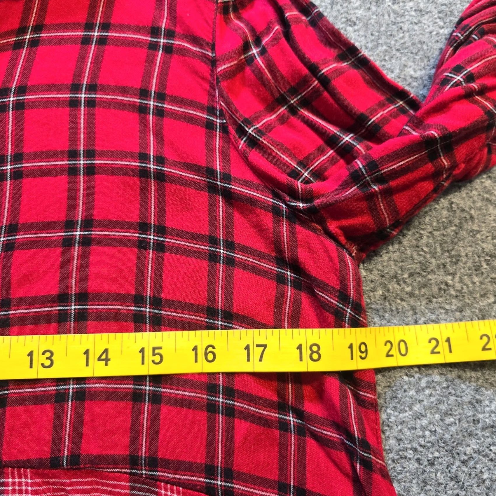 J. Jill J Jill Top Womens Size Small Black Red Plaid Button Up Long Sleeve Casual Career Shirt Women S Plaid Button Up Blouse Size S / US 4 / IT 40 - 5 Thumbnail