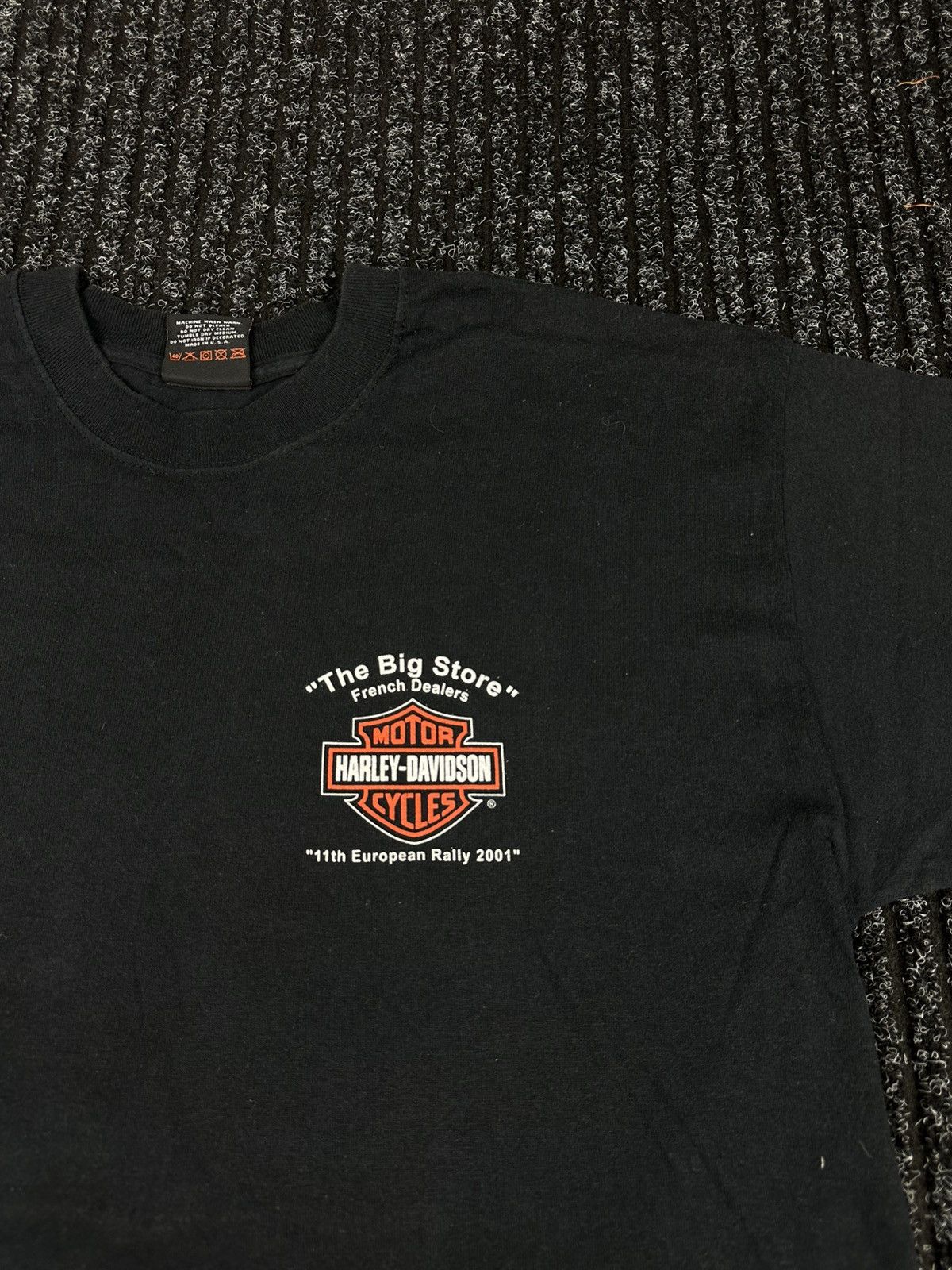 Harley Davidson Vintage USA Harley Davidson European Bike Week 2001 T Shirt Size US XL / EU 56 / 4 - 4 Thumbnail
