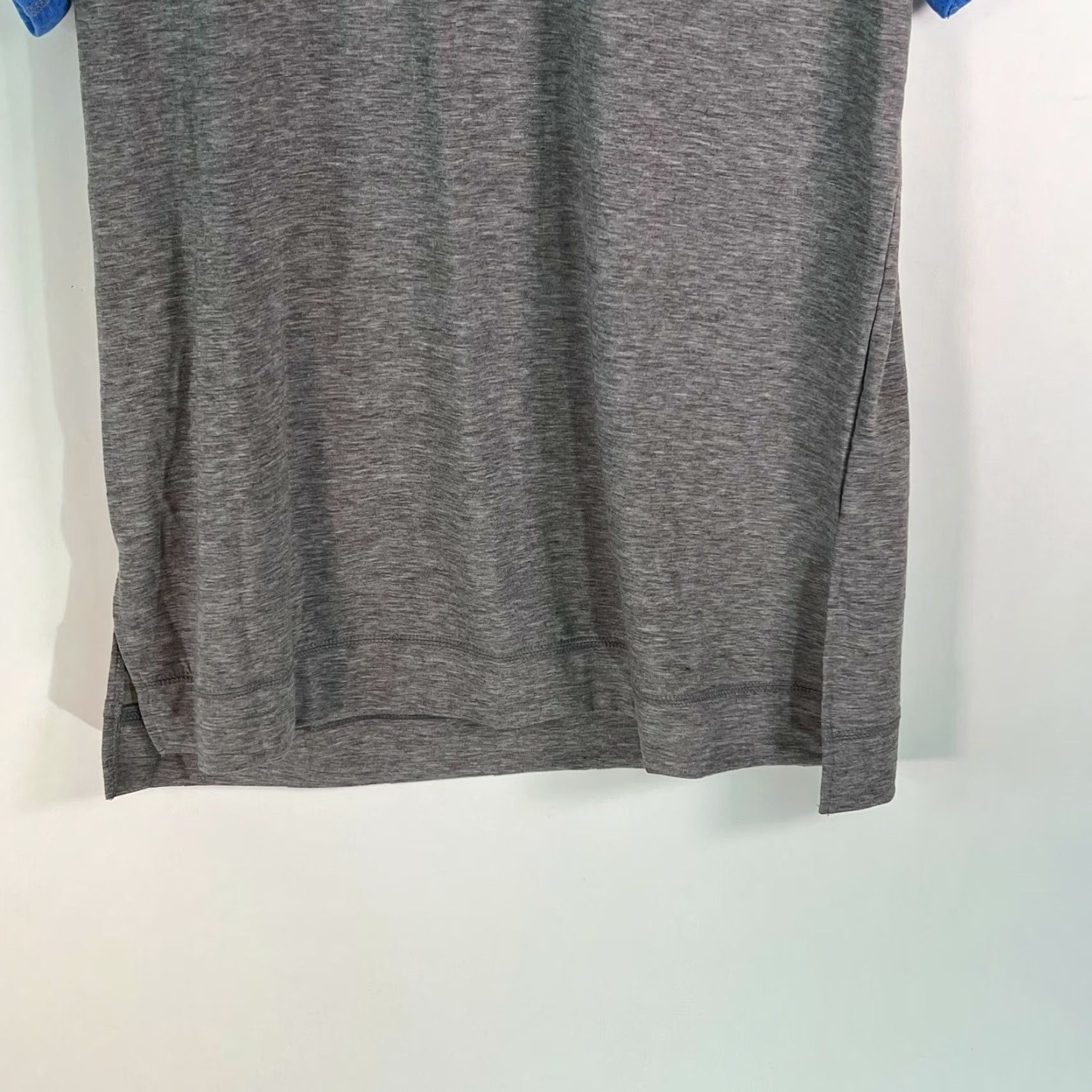 Vintage Temofon Womens Short Sleeves Crew Neck Pullover Heather Gray T Shirt XL Casual Basic Regular Size Gray Size XL / US 12-14 / IT 48-50 - 4 Thumbnail