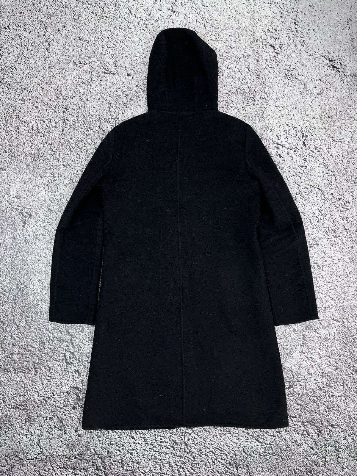 Max Mara S MaxMara Zip Hooded Wool Angora Wool Coat Size M / US 6-8 / IT 42-44 - 12 Thumbnail