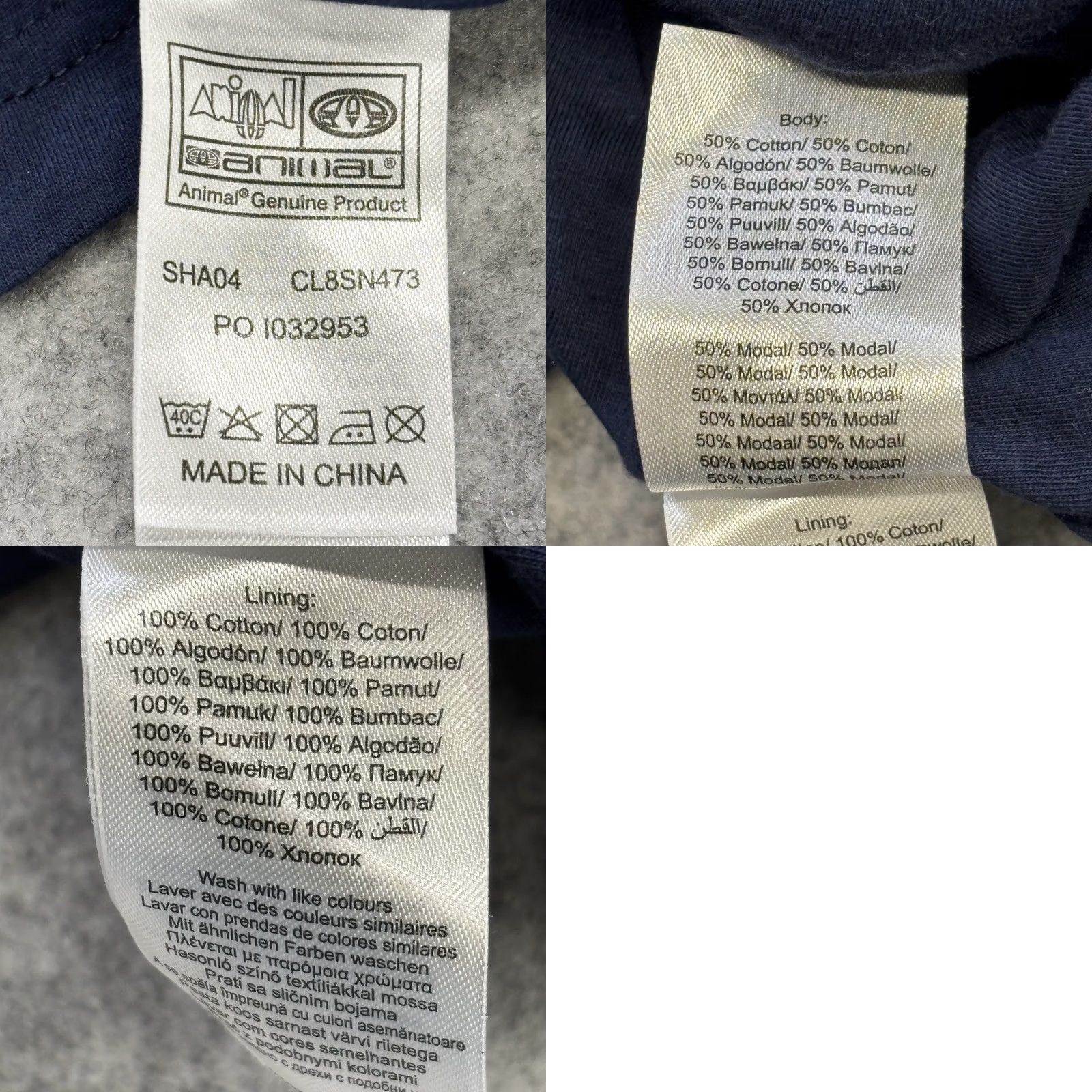 Vintage Animal floral jersey skirt 16 women’S navy yellow summer spring Pre Loved Vgc Size XXL / US 16-18 / IT 52-54 - 8 Thumbnail