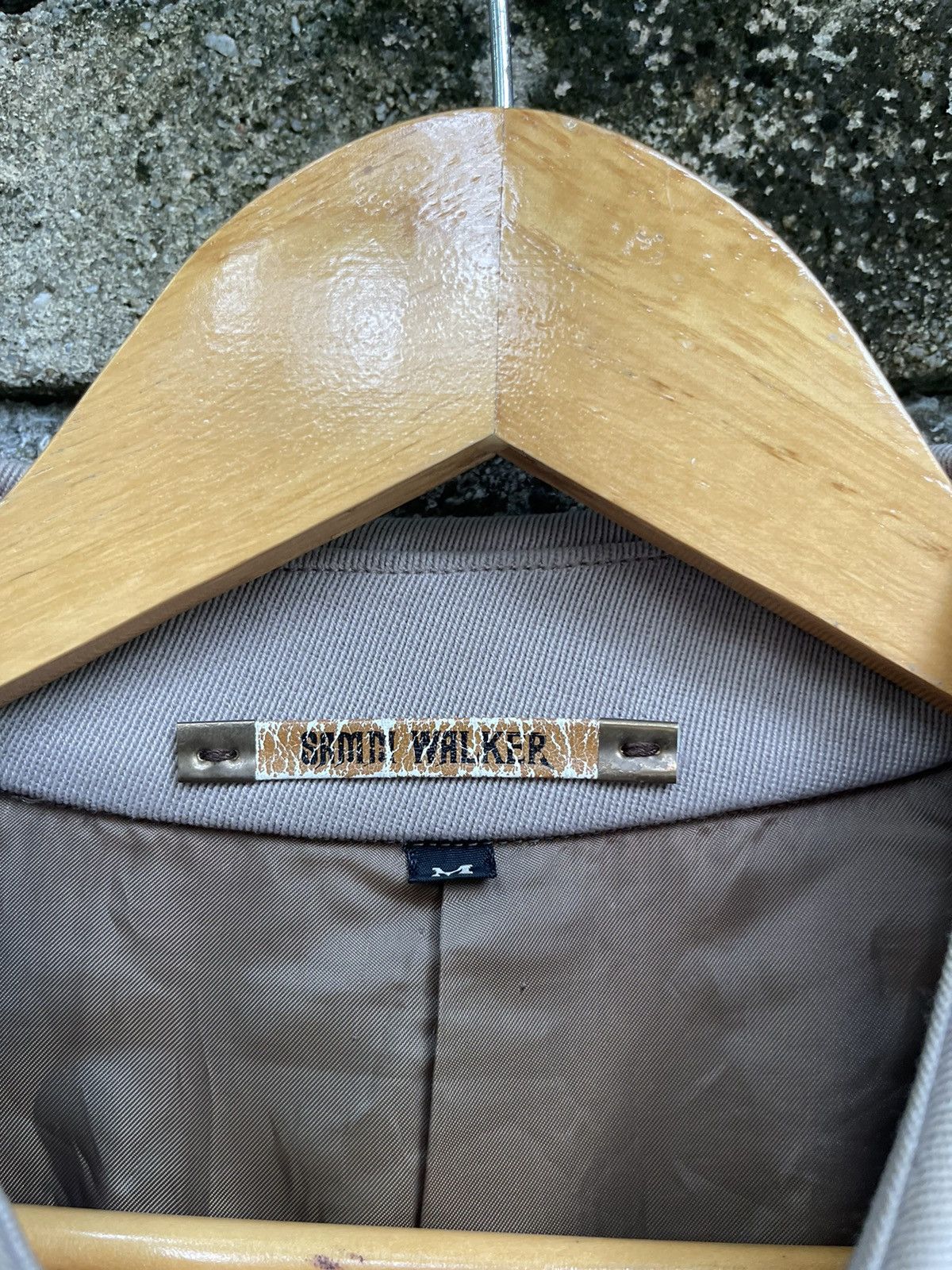 Designer × Vintage SAMM WALKER DOUBLE BREASTED HEAVY COAT Size US M / EU 48-50 / 2 - 5 Thumbnail