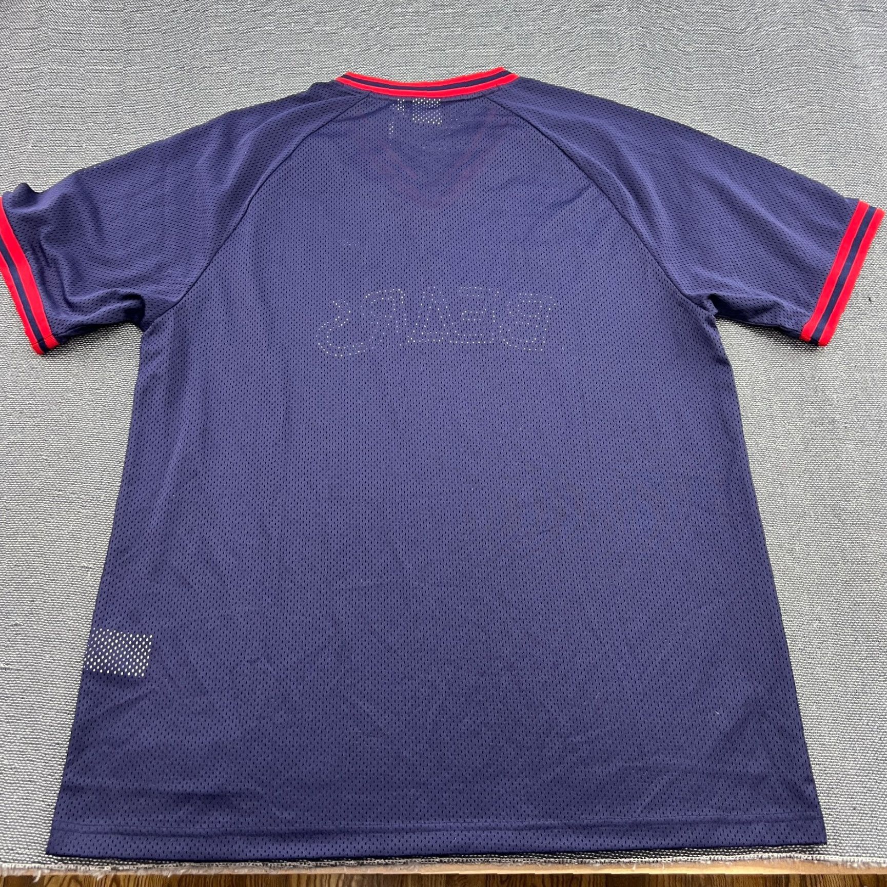 Fila FILA Doosan Bears Baseball Jersey XL Blue Short Sleeve Sports Shirt Unisex Adults Size US XL / EU 56 / 4 - 2 Thumbnail