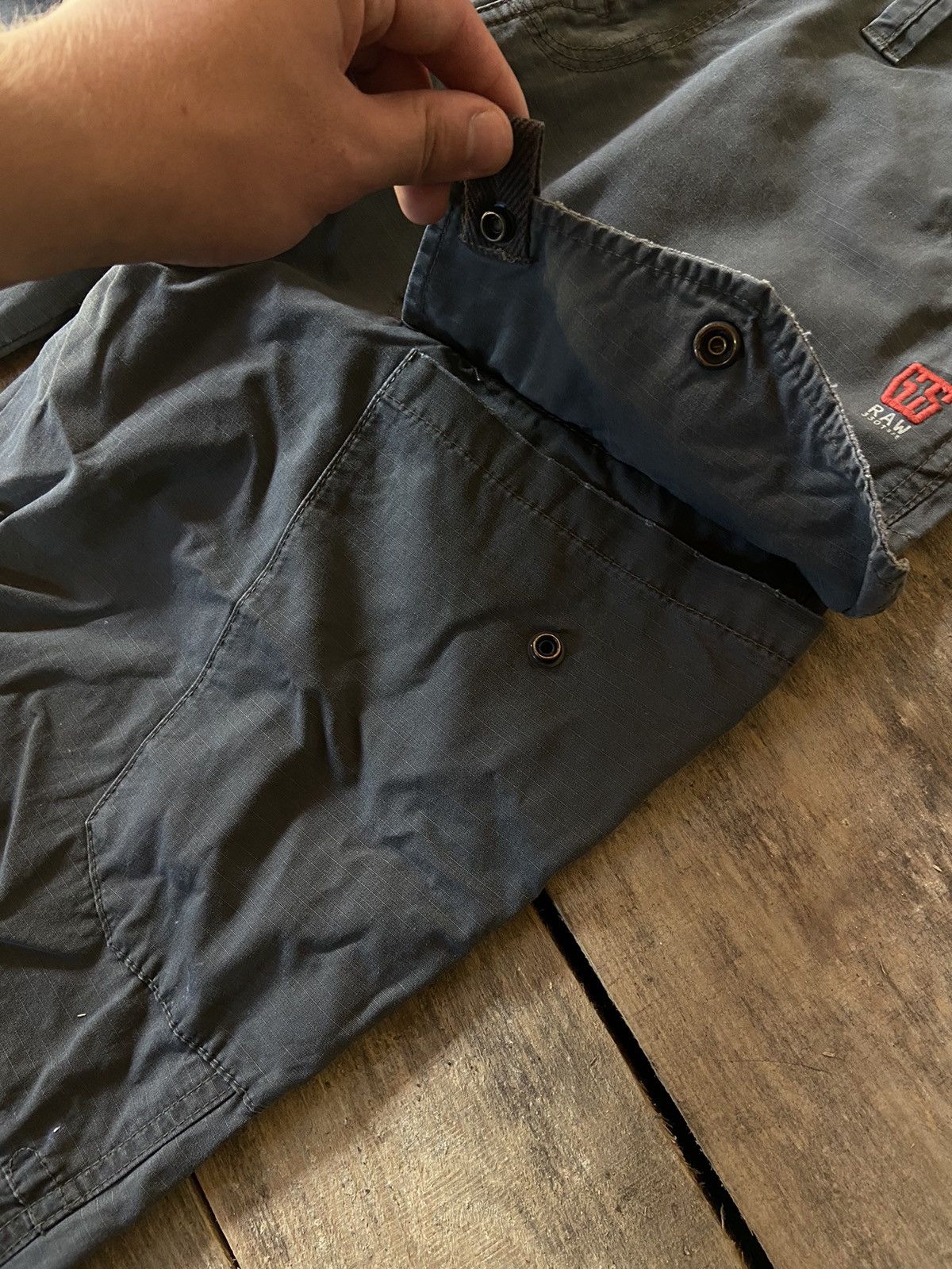 G-Star × Vintage Vintage GstarRaw y2k cargo pants Size US 32 / EU 48 - 5 Thumbnail