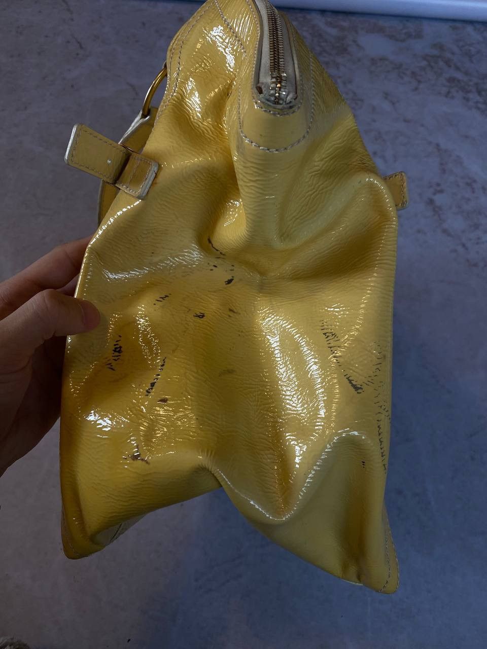 Vintage × Yves Saint Laurent Vintage Yves Saint Laurent Avant Garde Leather Shoulder Bag Size ONE SIZE - 10 Thumbnail