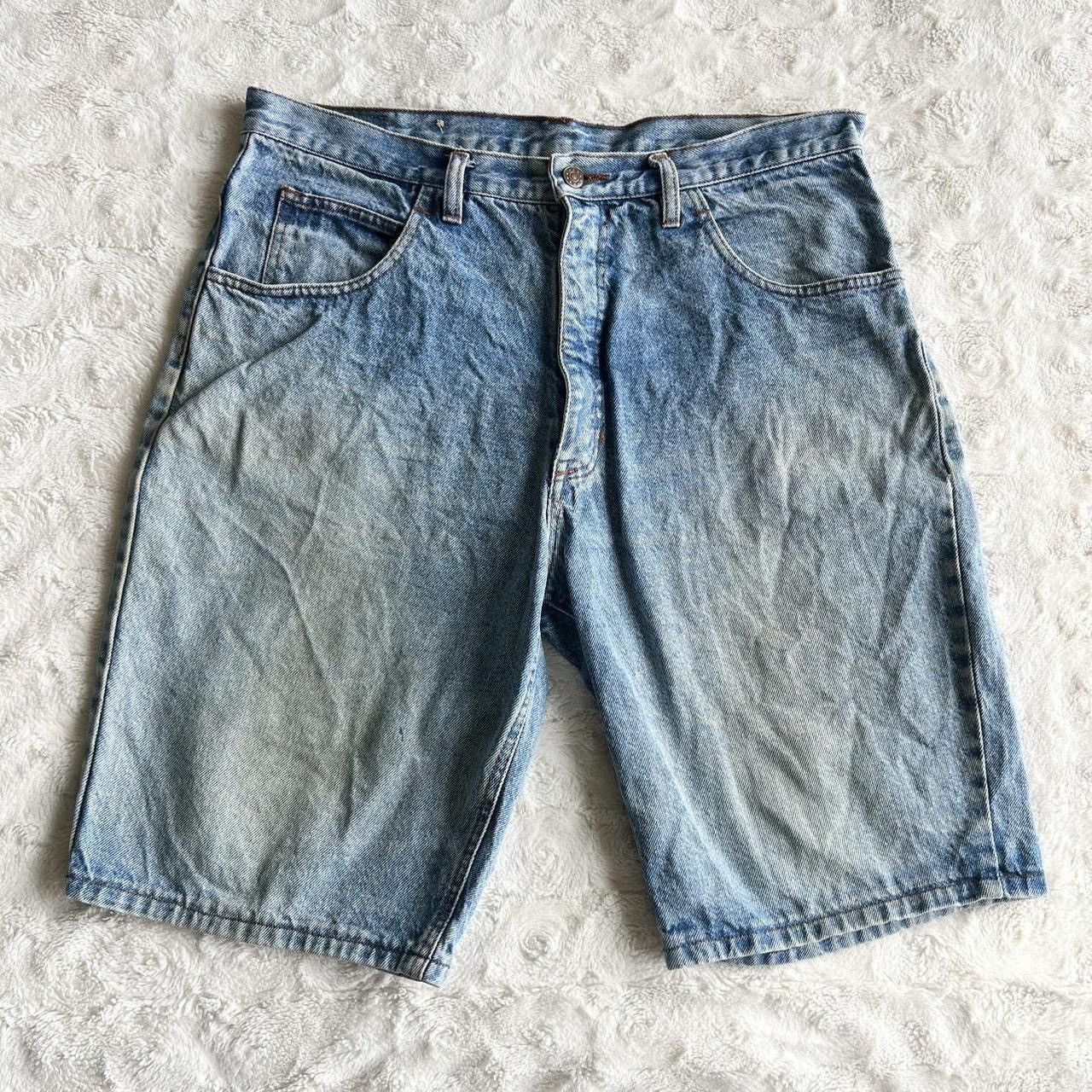 Other Vintage Denim Shorts Jorts Juniors 15/16 Fits 36 Blue Jean Size 36" / US 14 / IT 50 - 1 Thumbnail