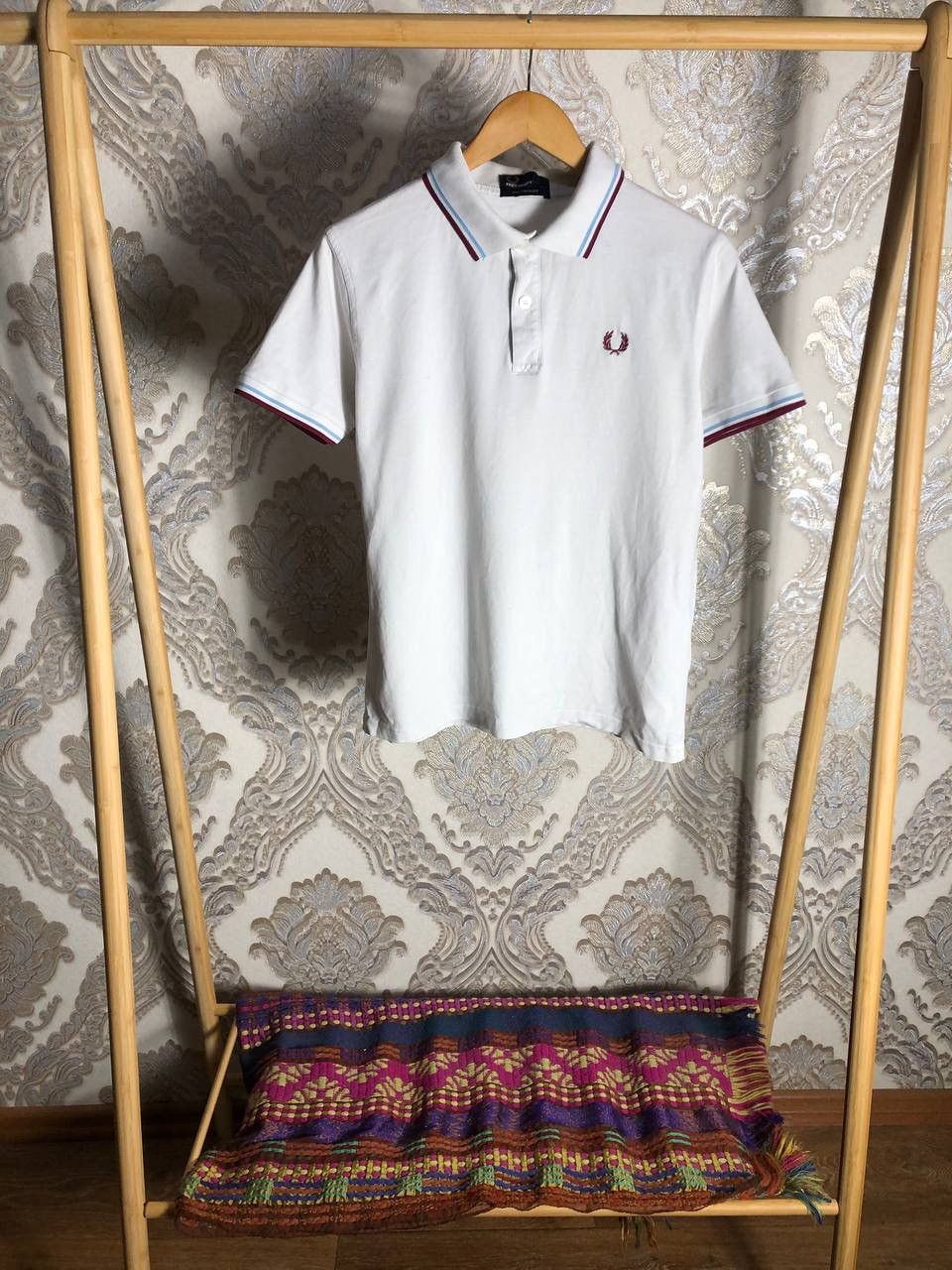 Fred Perry × Vintage VERY RARE FRED PERRY ENGLAND STYLE DESIGNER POLOS CASUAL Y2K Size US M / EU 48-50 / 2 - 1 Thumbnail