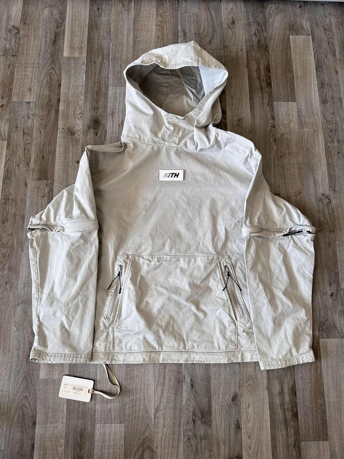Kith Convertible Double Pocket Hoodie Tops