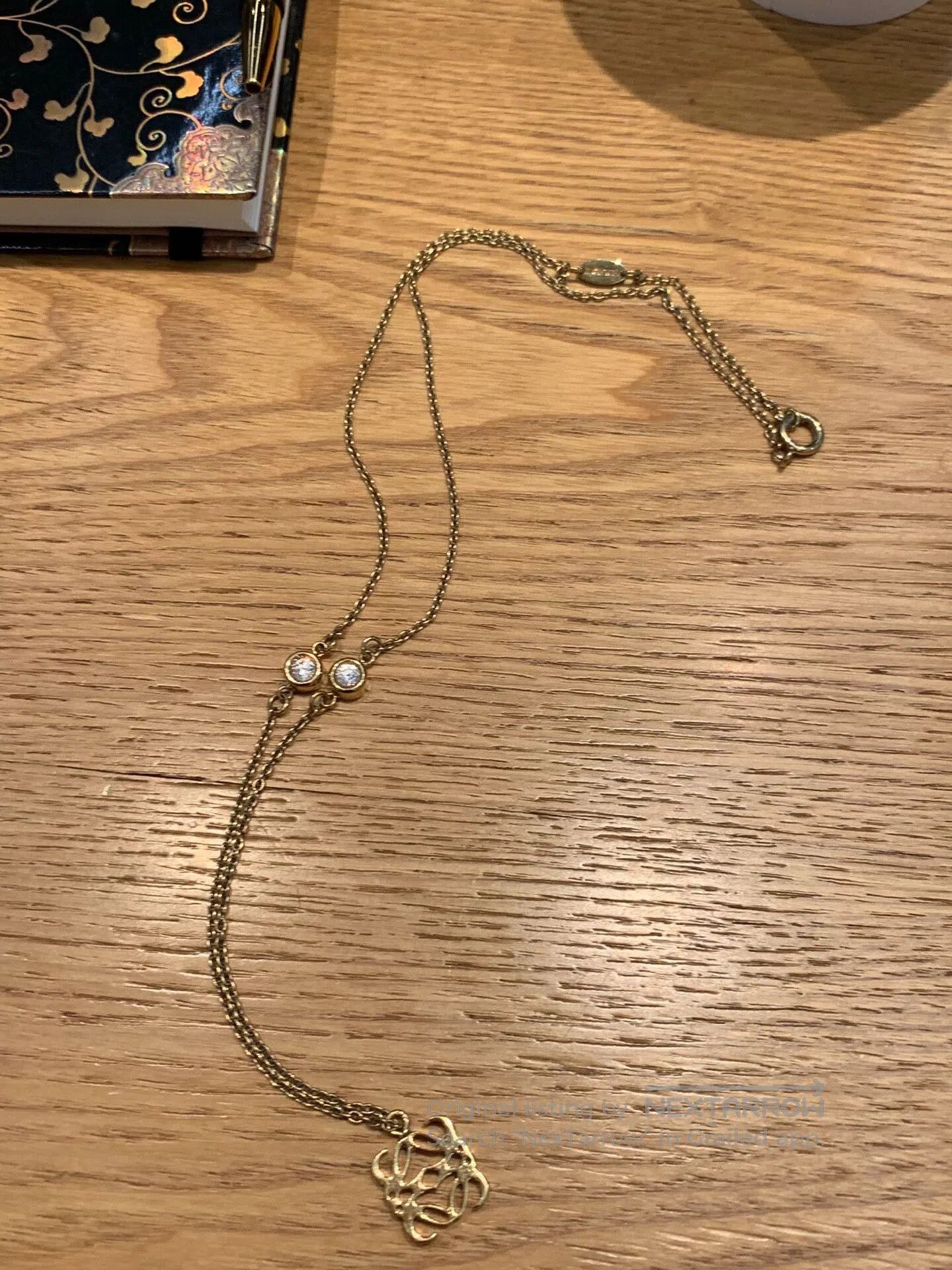Loewe Loewe Classic Logo Necklace. Size ONE SIZE - 3 Thumbnail