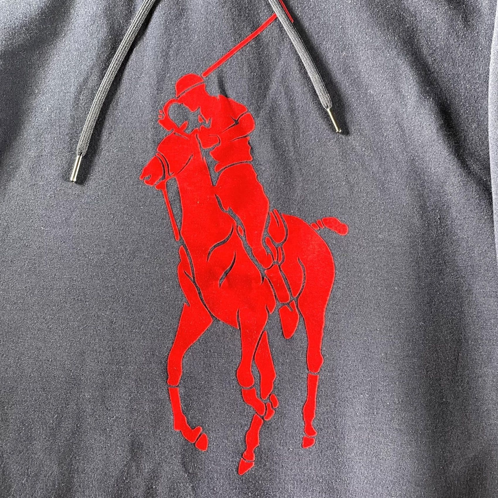 Polo Ralph Lauren Polo Ralph Lauren Hoodie Mens Large Blue Big Pony Logo Pullover Sweatshirt Size US L / EU 52-54 / 3 - 2 Thumbnail