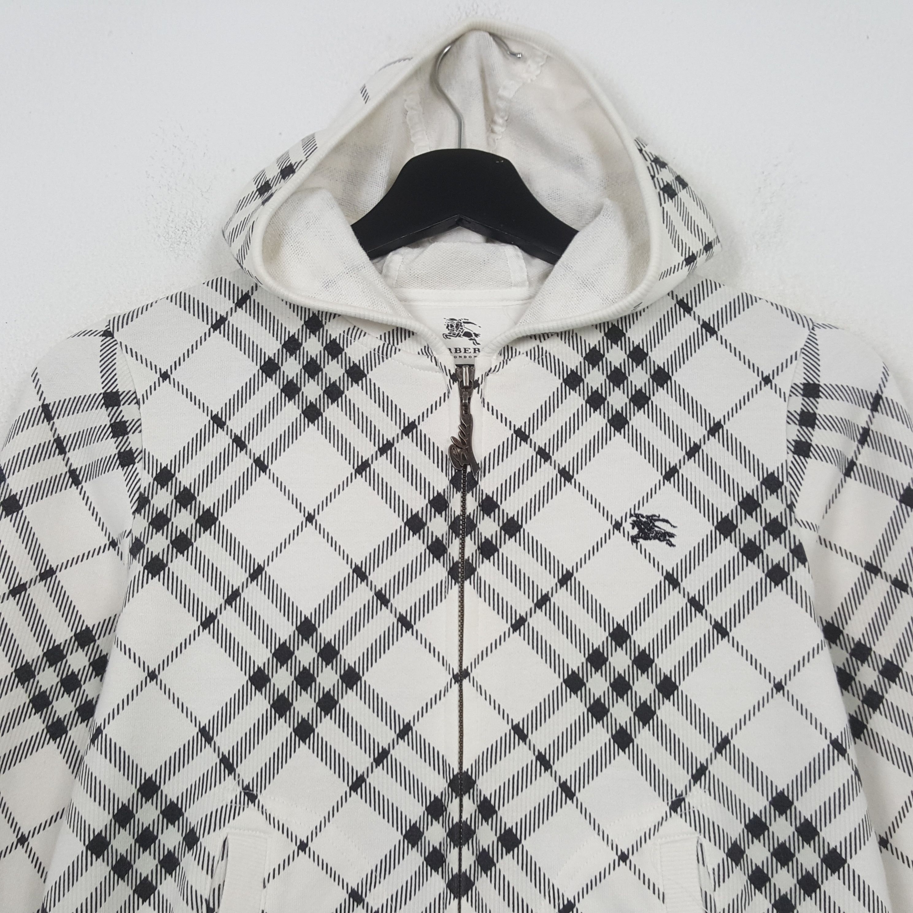 Burberry Burberry London Blue Label Custom Art Zipper Hoodie RR30 Size XS / US 0-2 / IT 36-38 - 4 Thumbnail