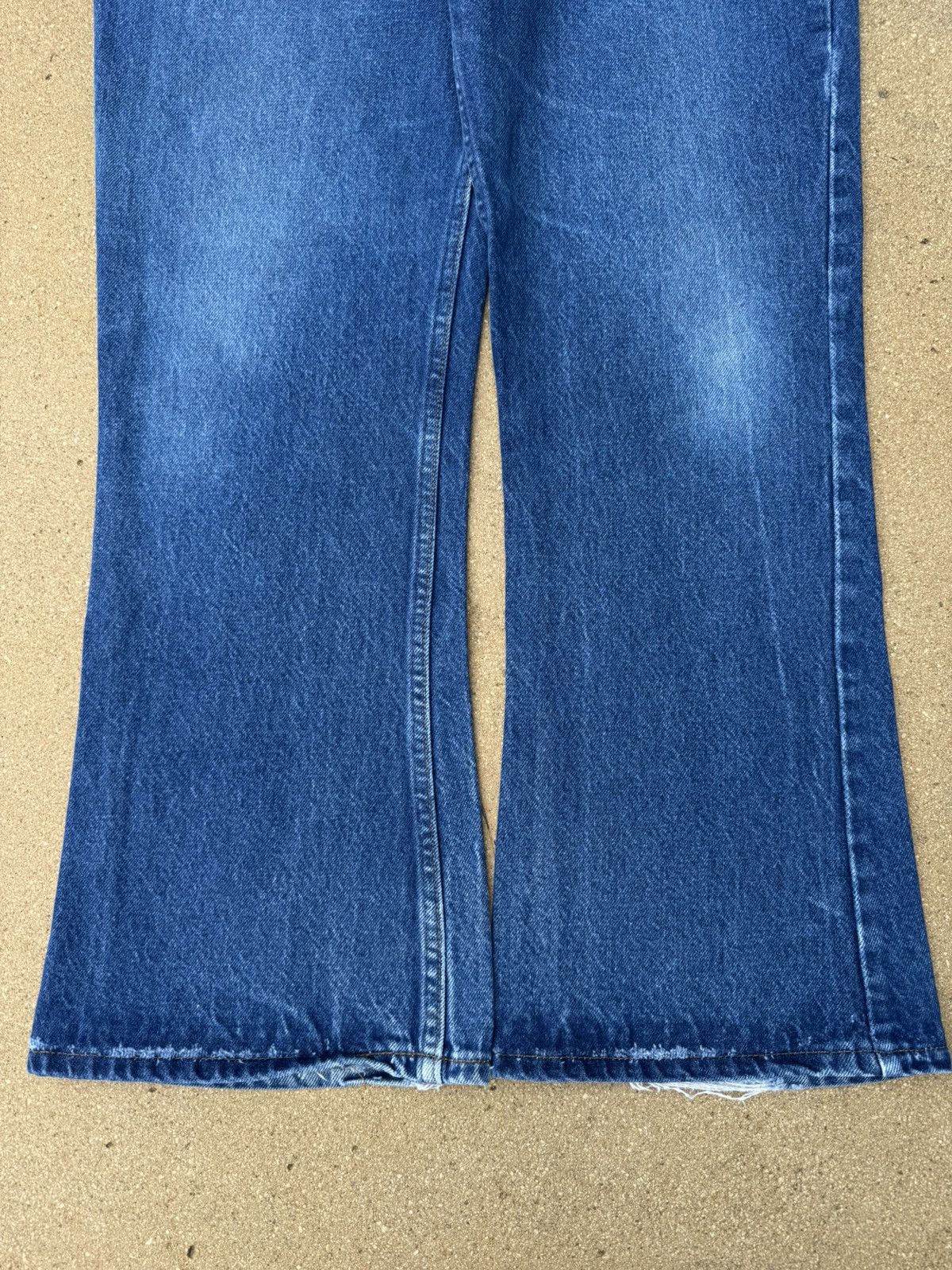 Levi's × Vintage Vtg 80’s Levi’s 646 Orange Tab Bellbottom Flare Jeans 36x29 Size US 36 / EU 52 - 3 Thumbnail
