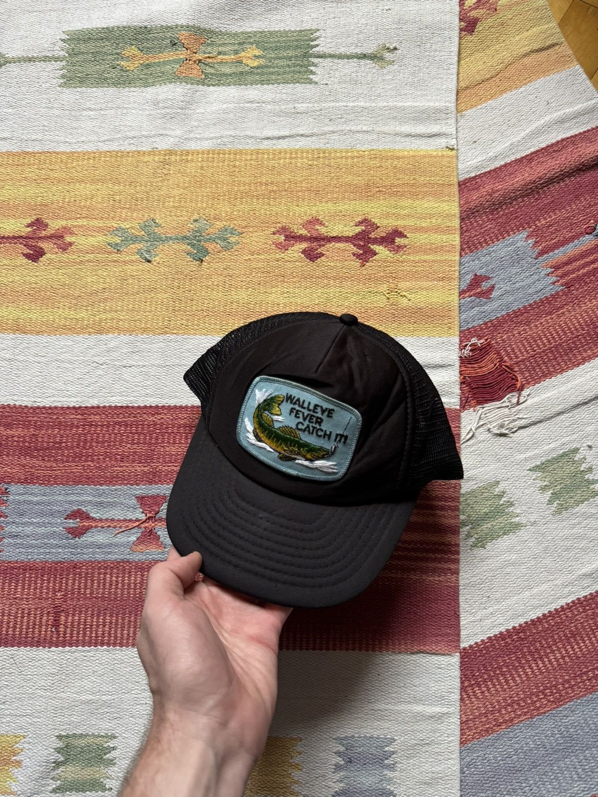 Vintage Vibrate 90’s Fishman USA Trucker Hat Size ONE SIZE - 4 Thumbnail