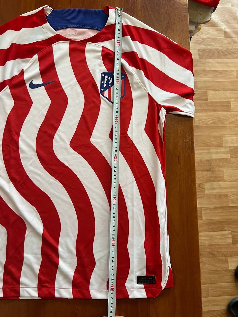 Nike MEW! 2022/23 ATLETICO MADRID HOME SOCCER JERSEY SHIRT NIKE S Size US S / EU 44-46 / 1 - 13 Thumbnail