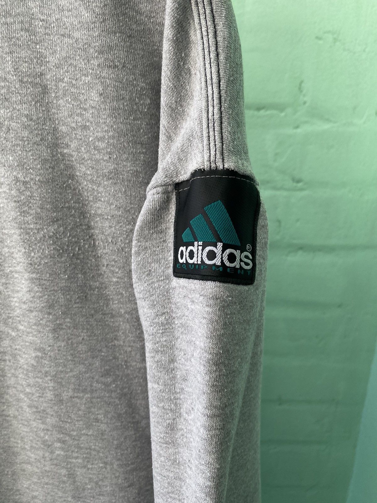 Equipment Adidas Equipment Vintage Sweatshirt Gray Size US XL / EU 56 / 4 - 6 Thumbnail