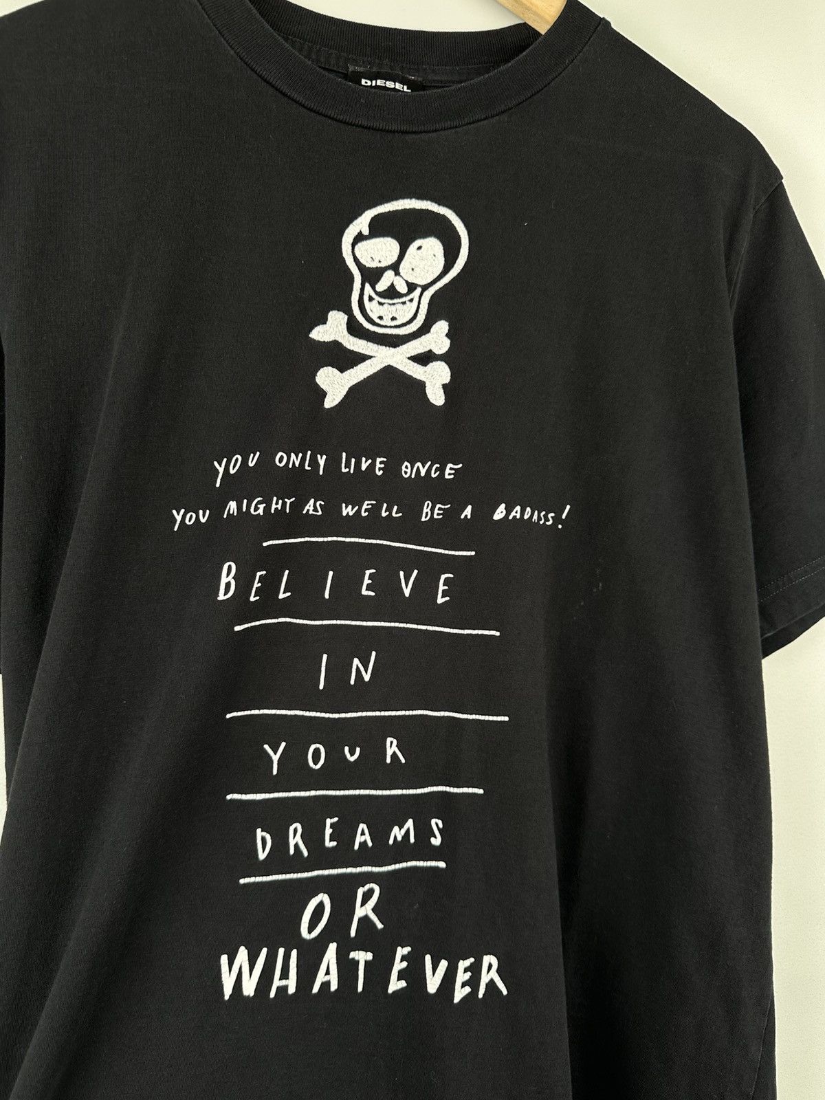 Diesel Diesel Skull Box Logo Tee Size US M / EU 48-50 / 2 - 4 Thumbnail